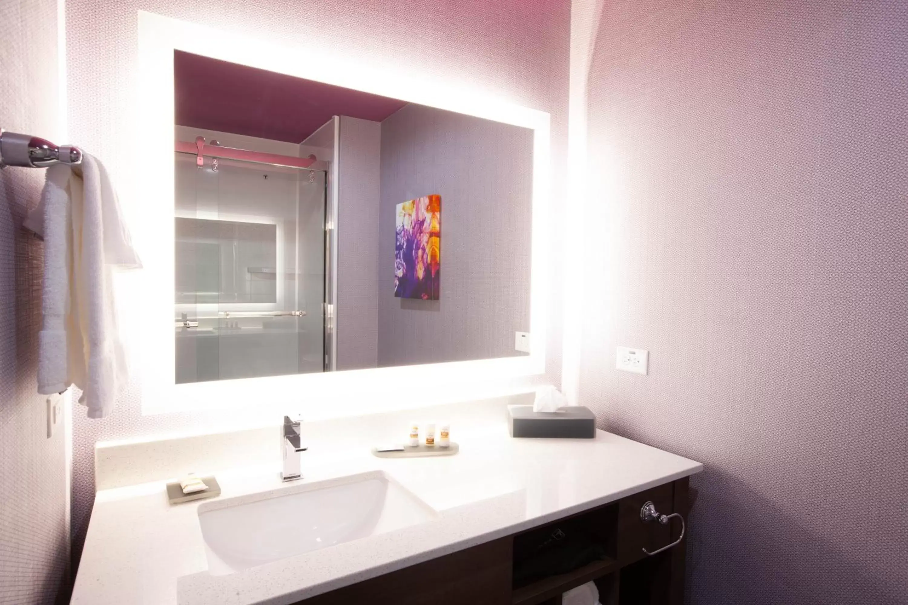 Bathroom in La Quinta by Wyndham Houston East at Sheldon Rd