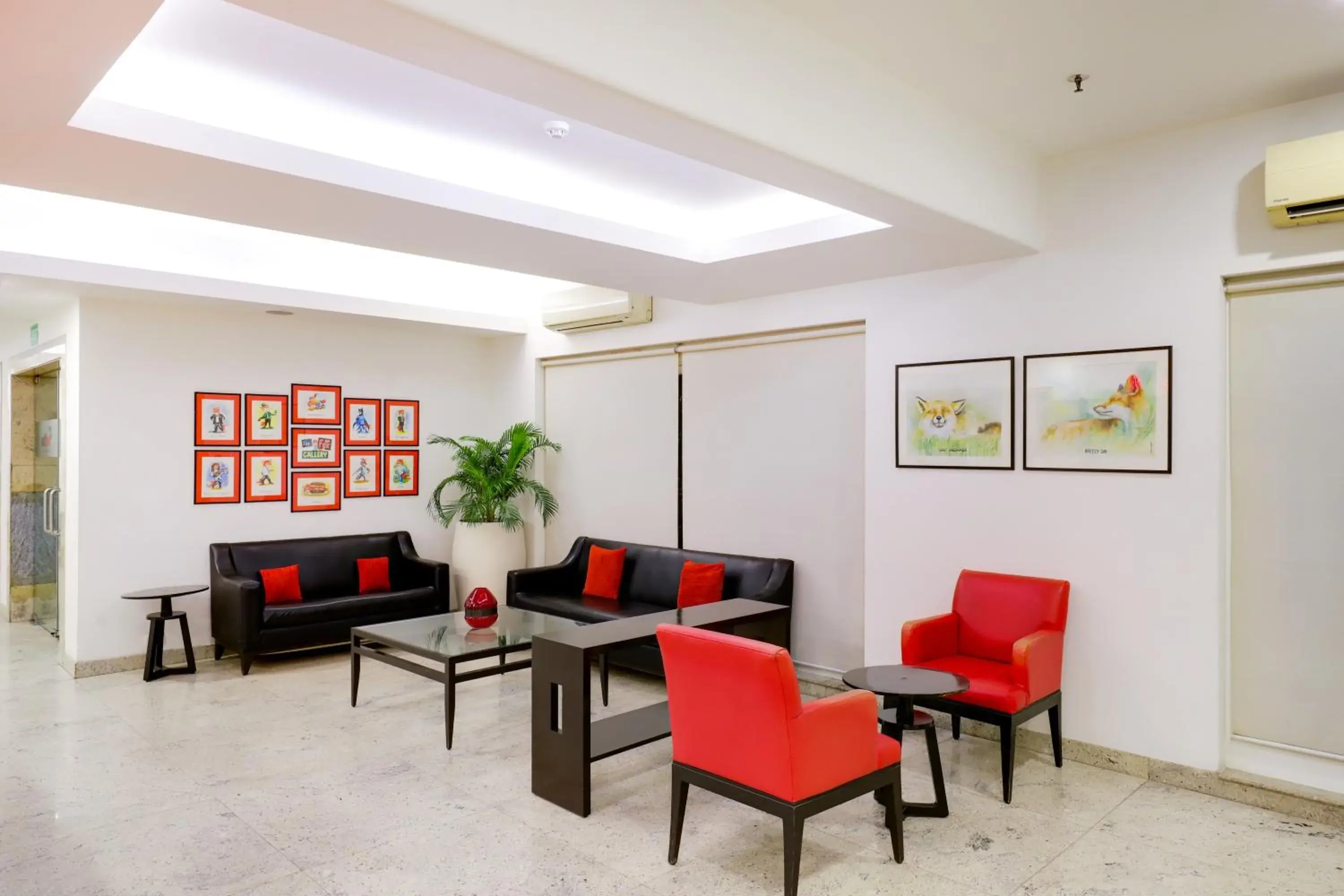 Lobby or reception, Lobby/Reception in Red Fox Hotel, East Delhi