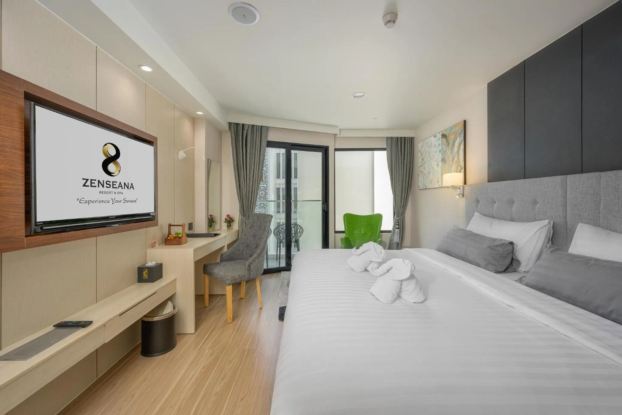 Photo of the whole room, Bed in Zenseana Resort & Spa - Patong, Phuket