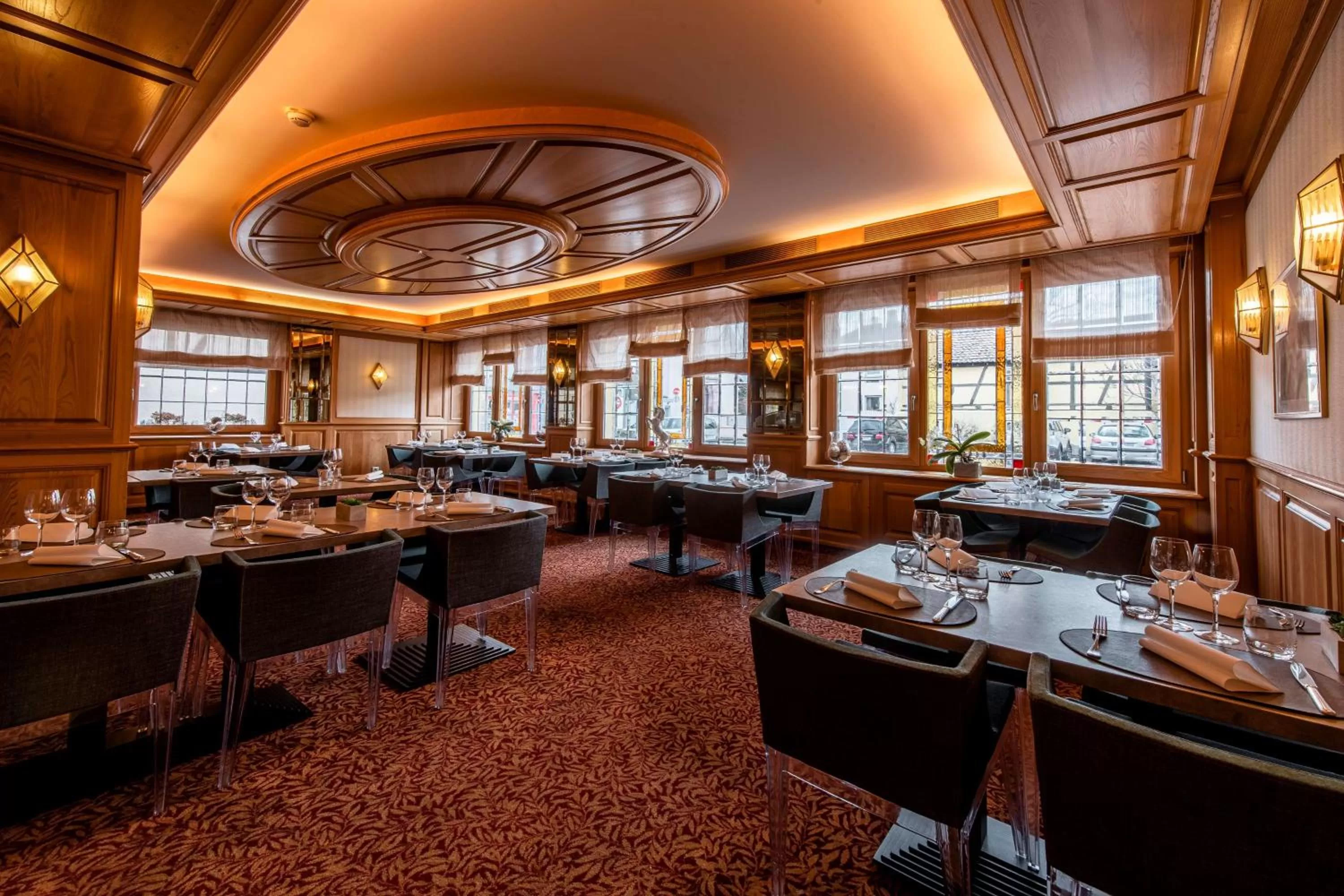 Restaurant/places to eat in Best Western Plus Au cheval Blanc à Mulhouse