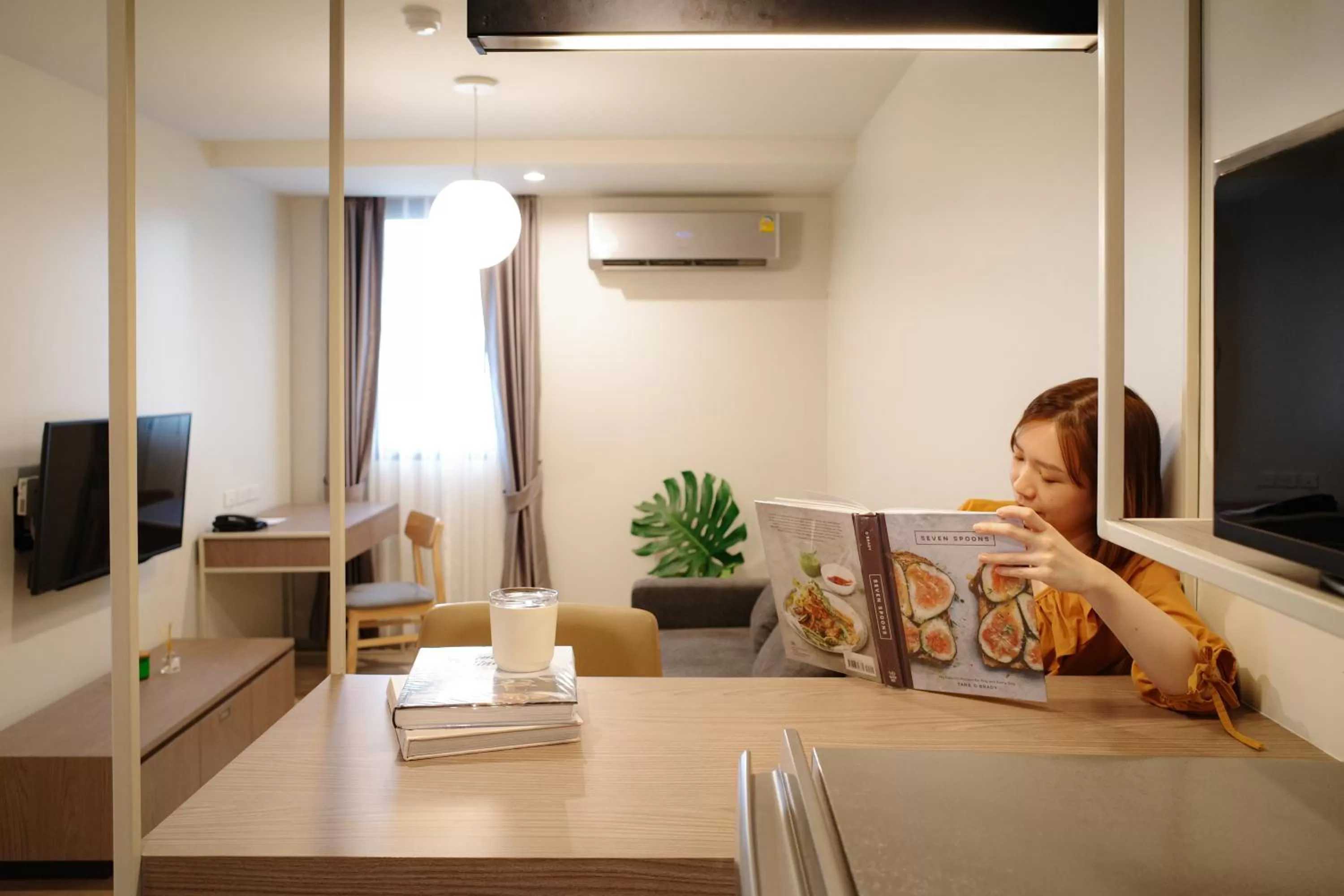 Living room in The Rise Suites Hotel, Chiang Mai - SHA Extra Plus