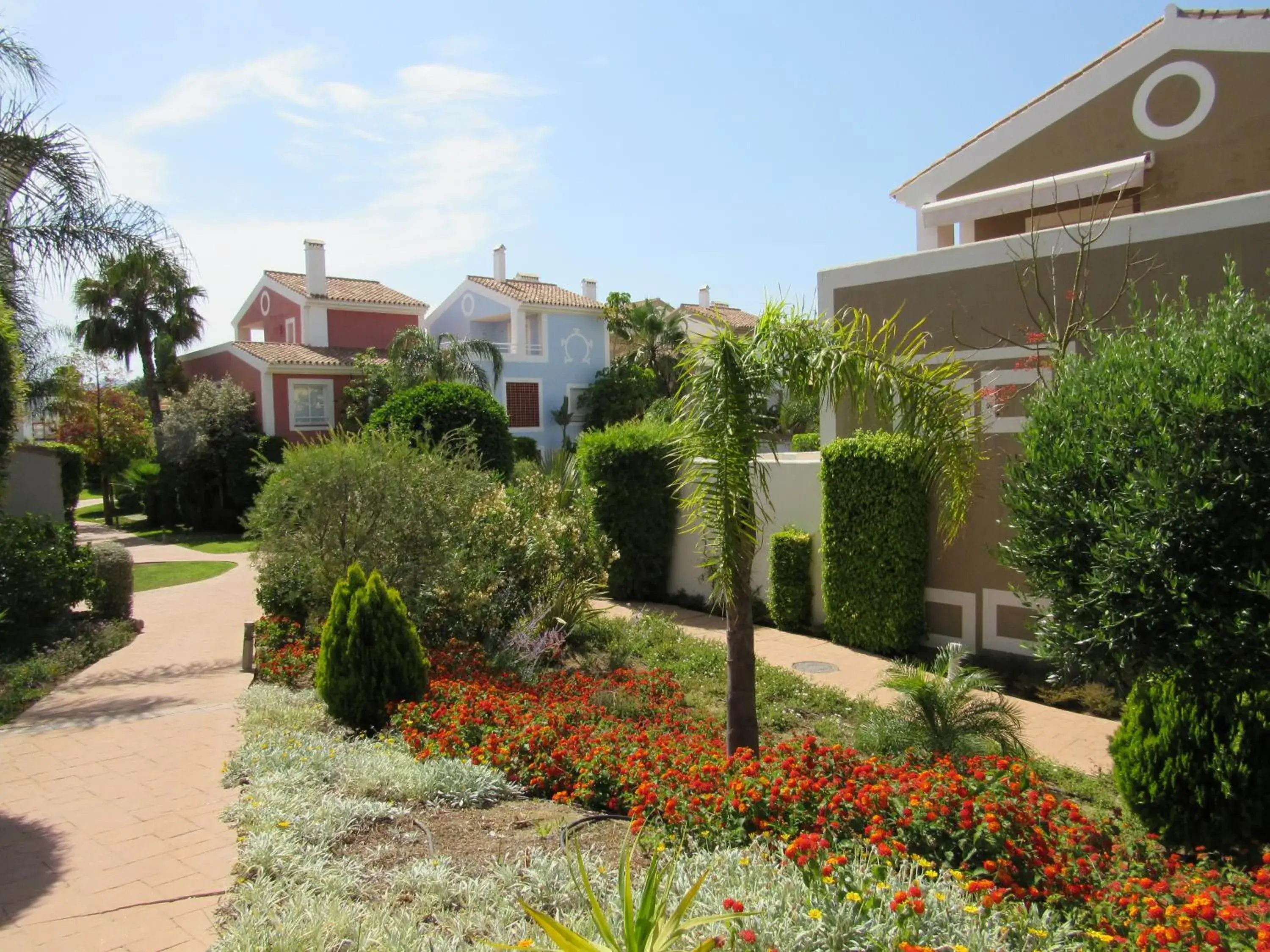 Garden view, Property Building in Cortijo Del Mar Resort