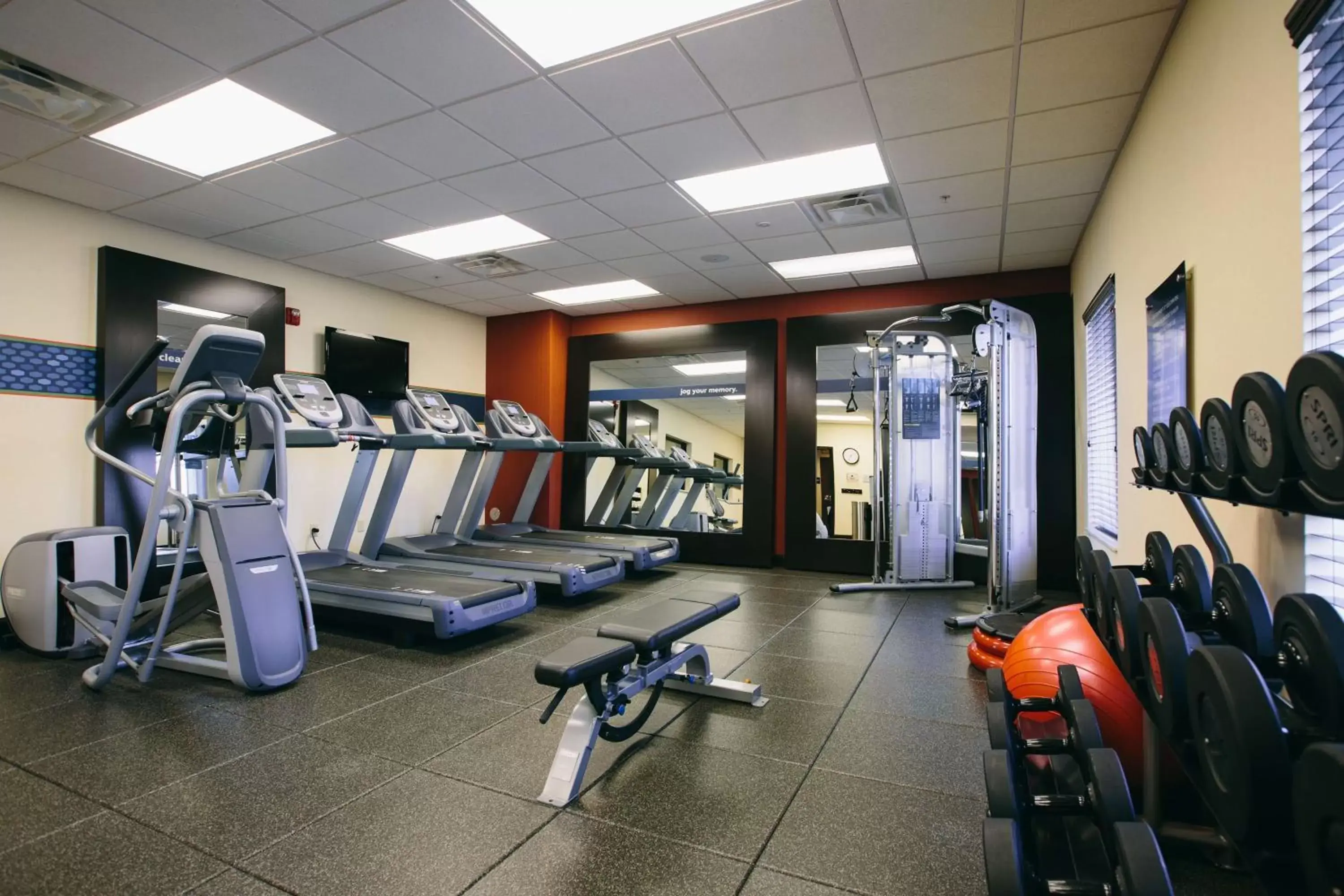 Fitness centre/facilities, Fitness Center/Facilities in Hampton Inn & Suites Effingham