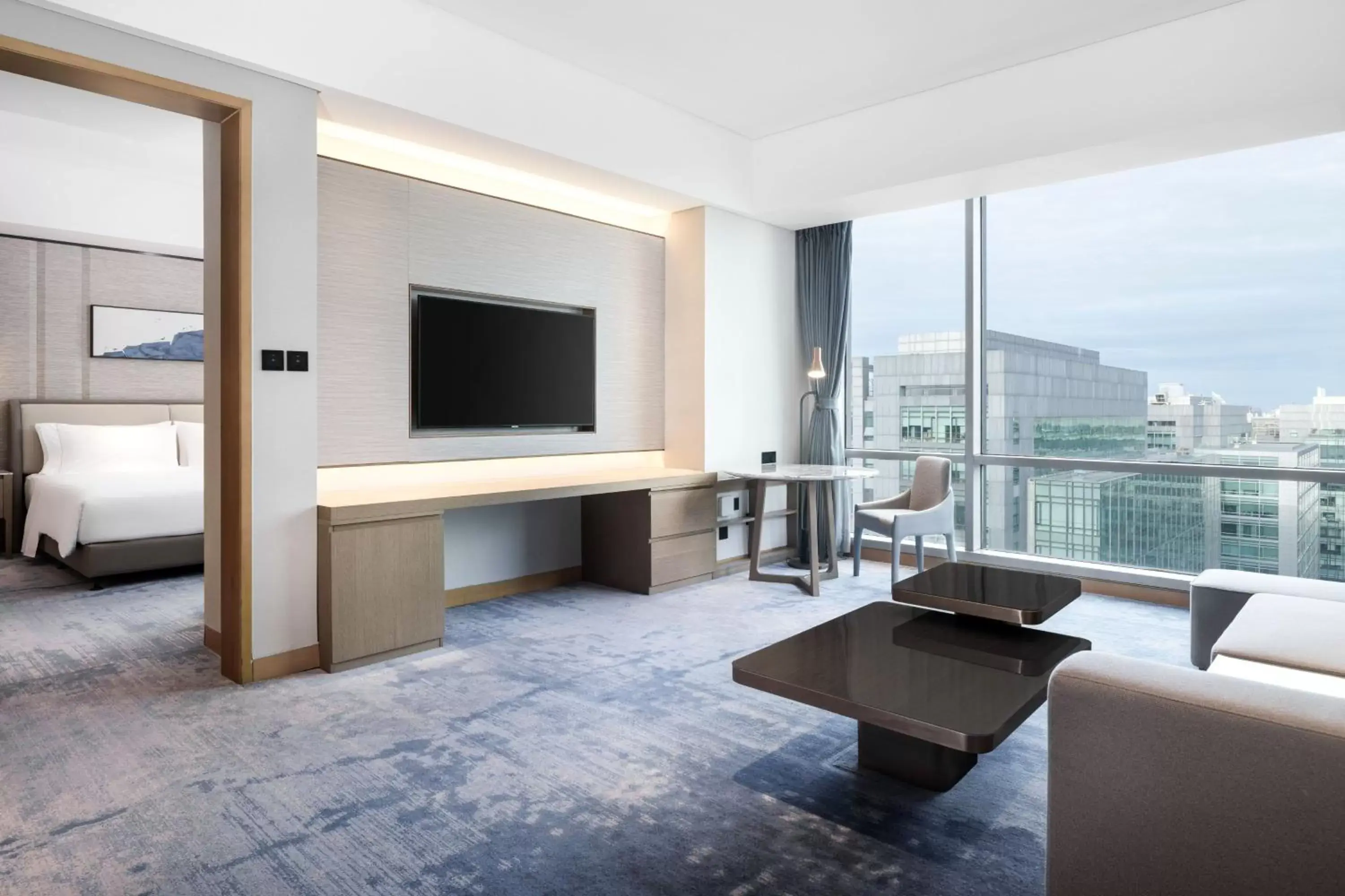 Living room, TV/Entertainment Center in The Westin Beijing Financial Street