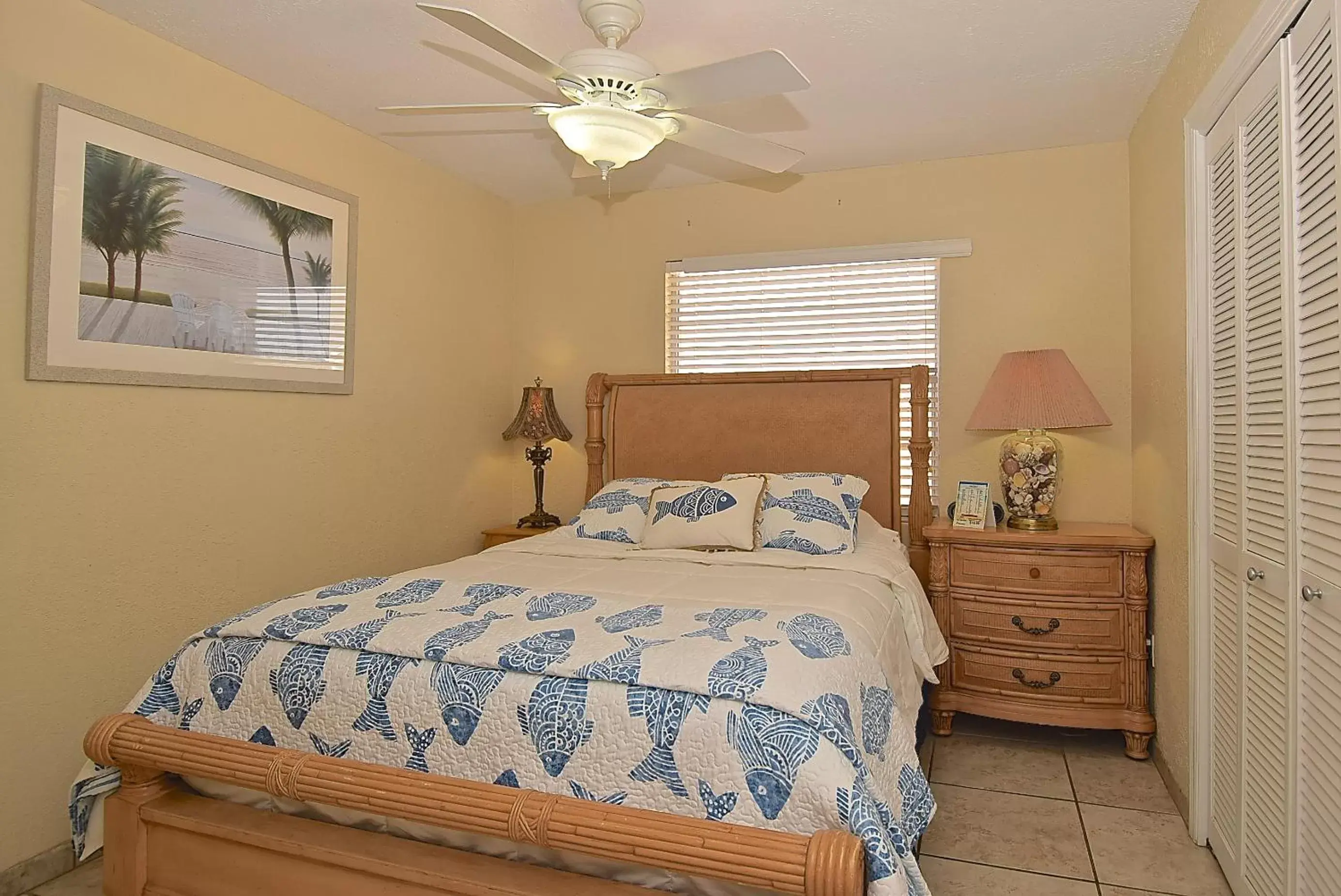 Bed in A Beach Retreat on Casey Key