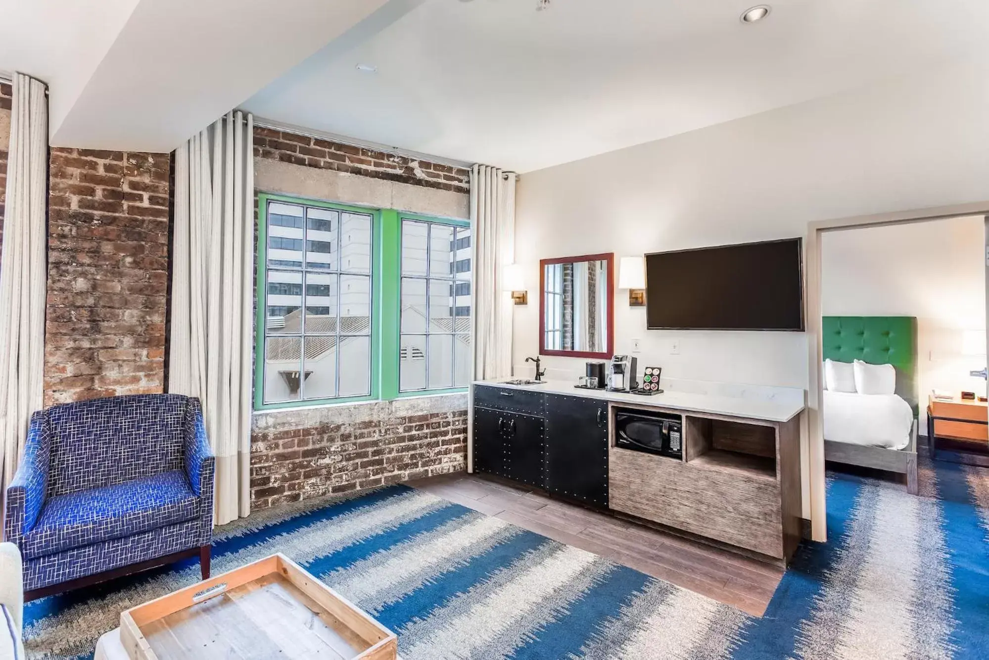 Bedroom in The Mercantile Hotel