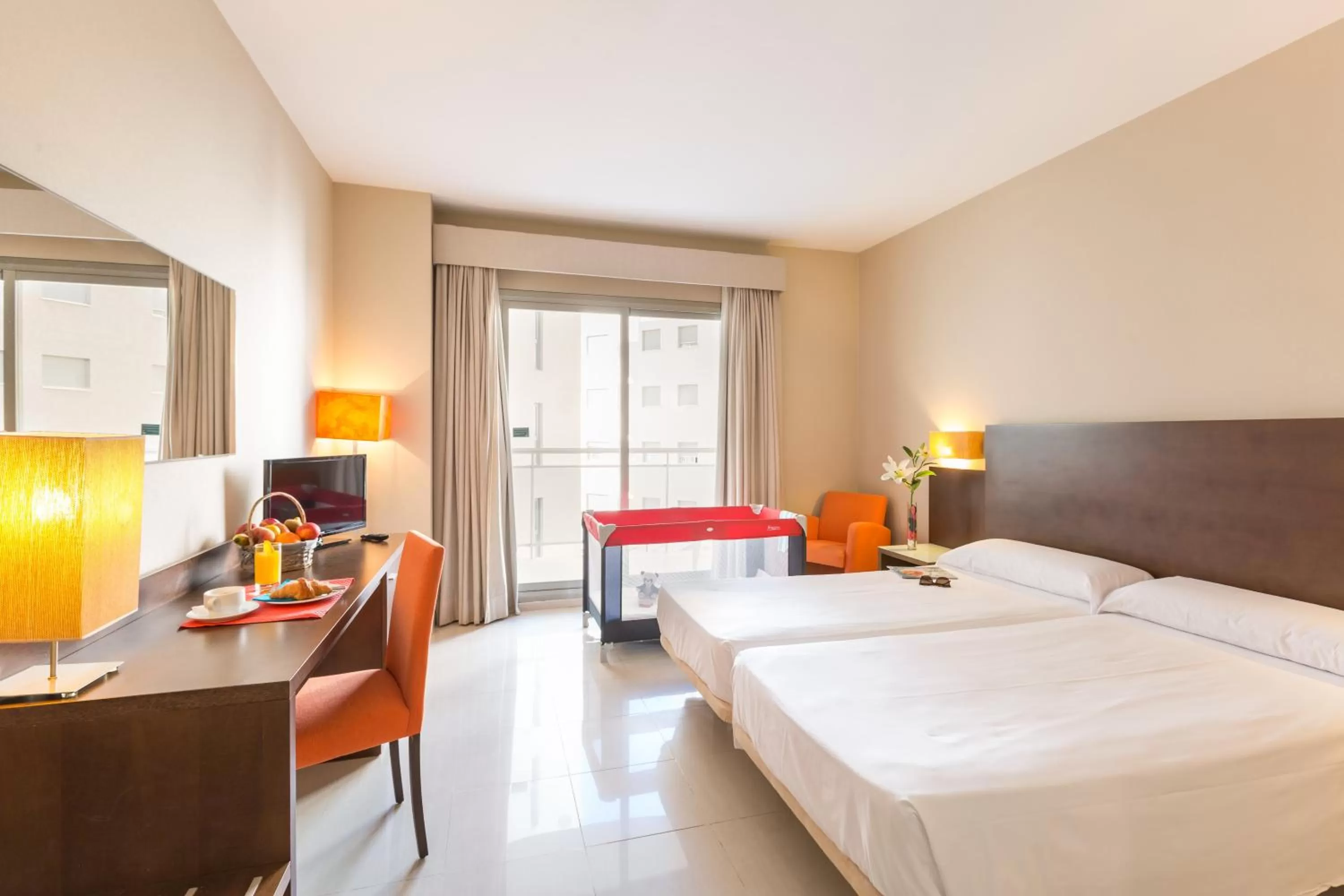 Bed in Hotel Bahía Calpe by Pierre & Vacances