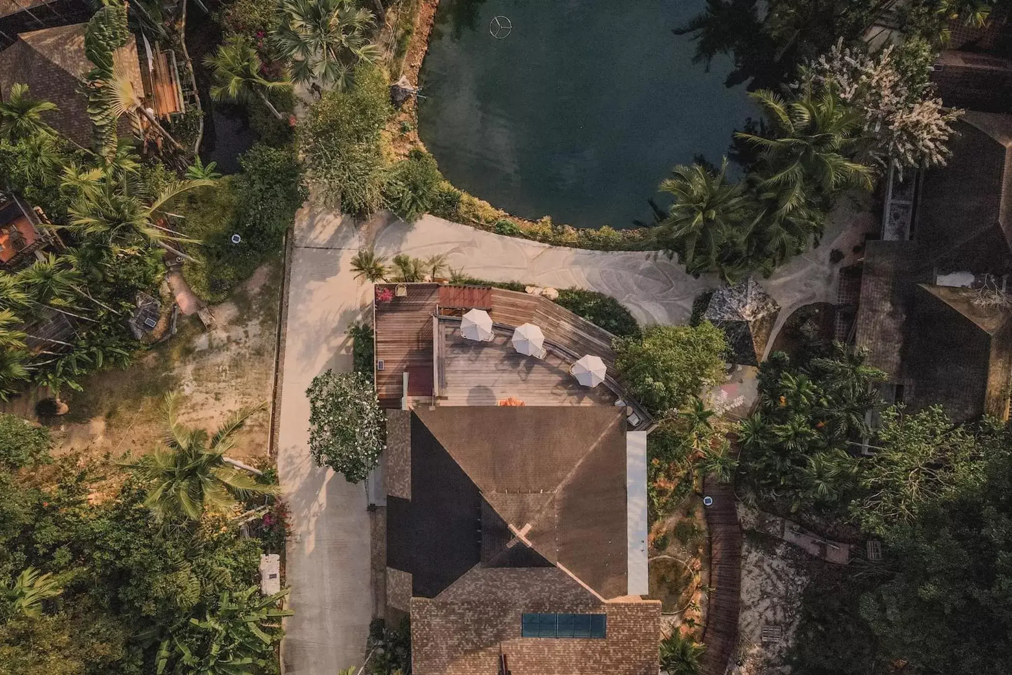 Bird's eye view, Bird's-eye View in The Spa Koh Chang Resort