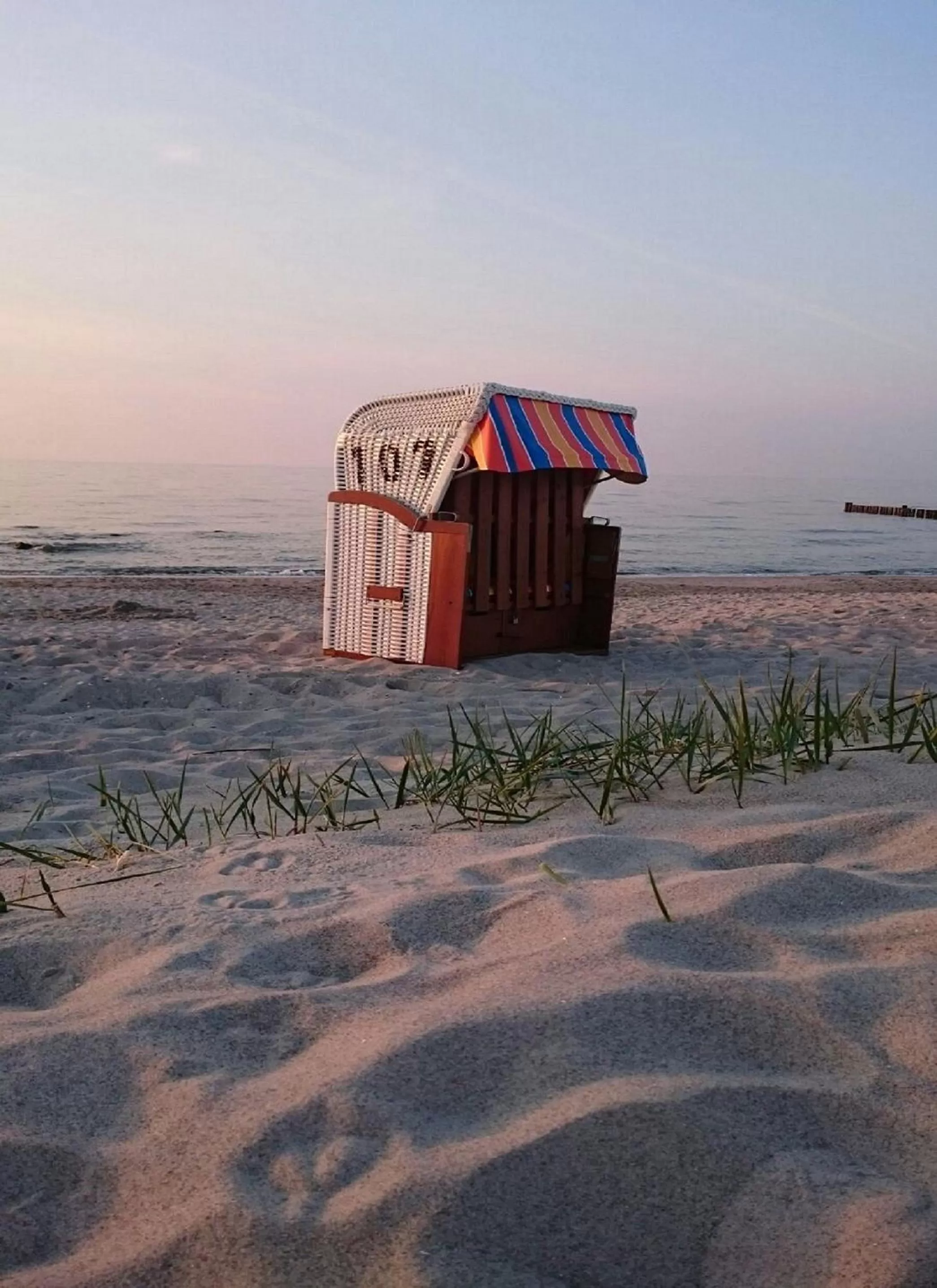 Beach, Winter in Hotel Poseidon