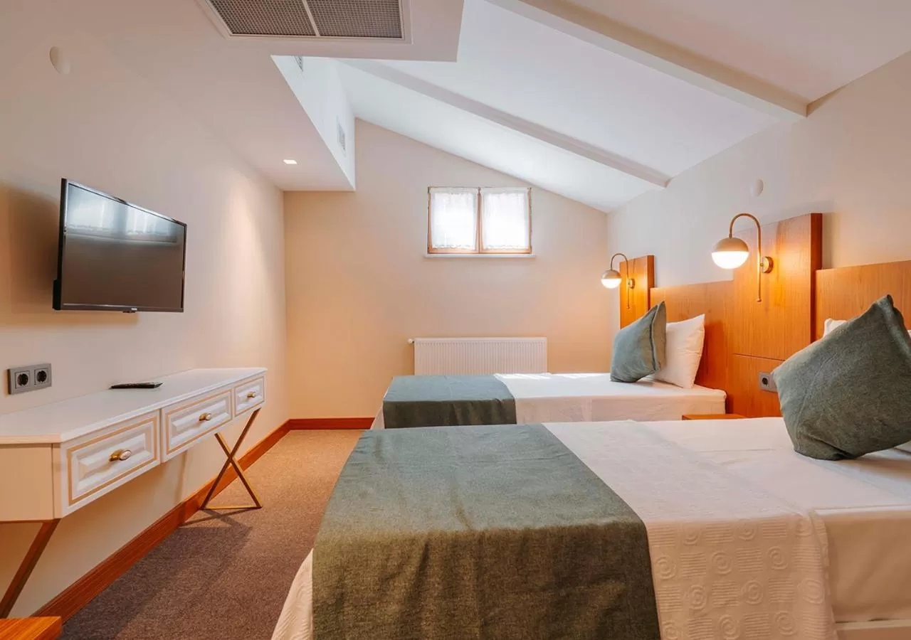 Bedroom, Bed in TS Park Hotel