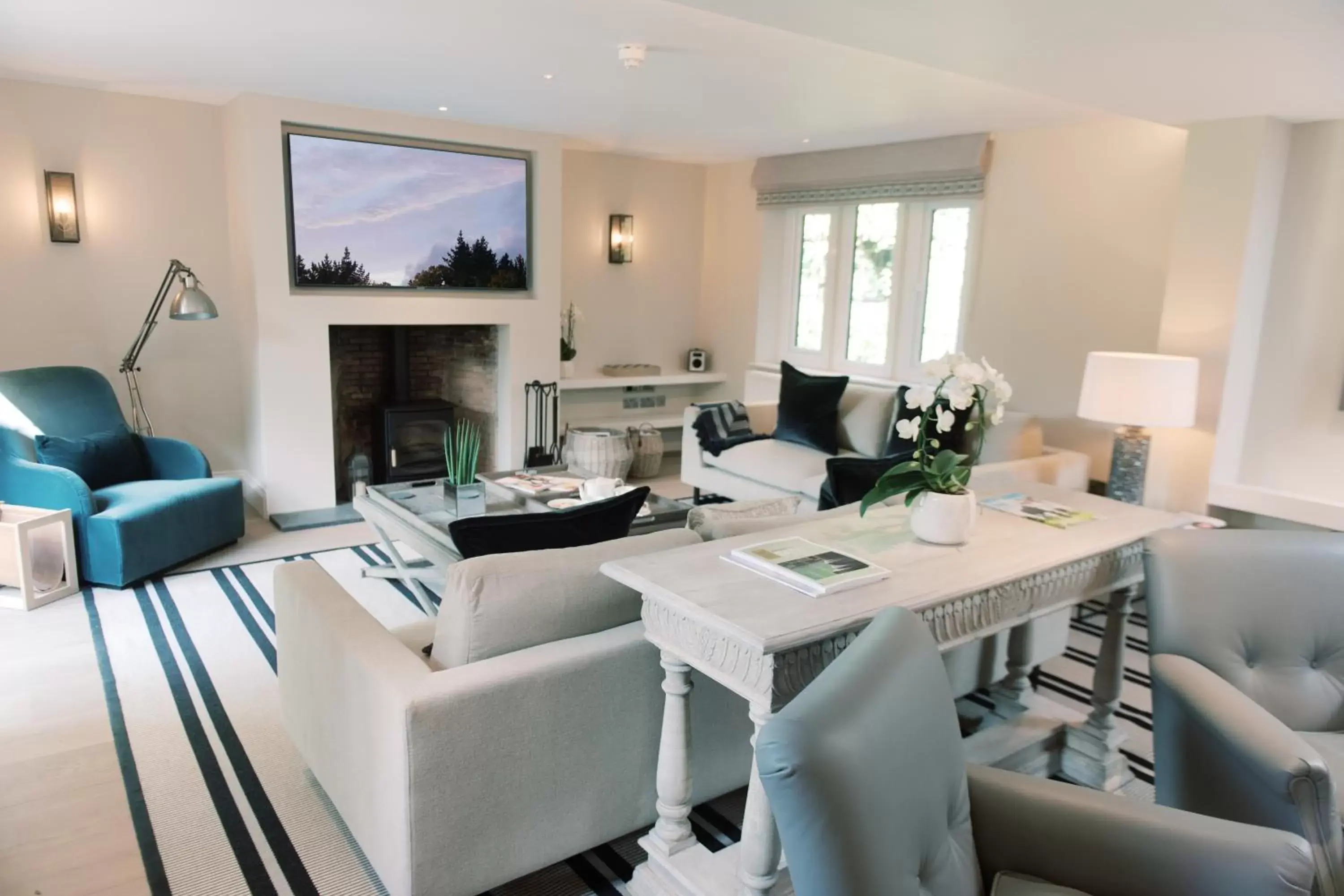 Living room, Seating Area in Lucknam Park Hotel