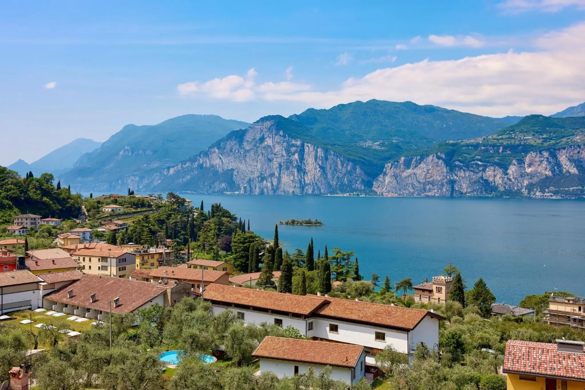 Lake view in Hotel Villa Smeralda