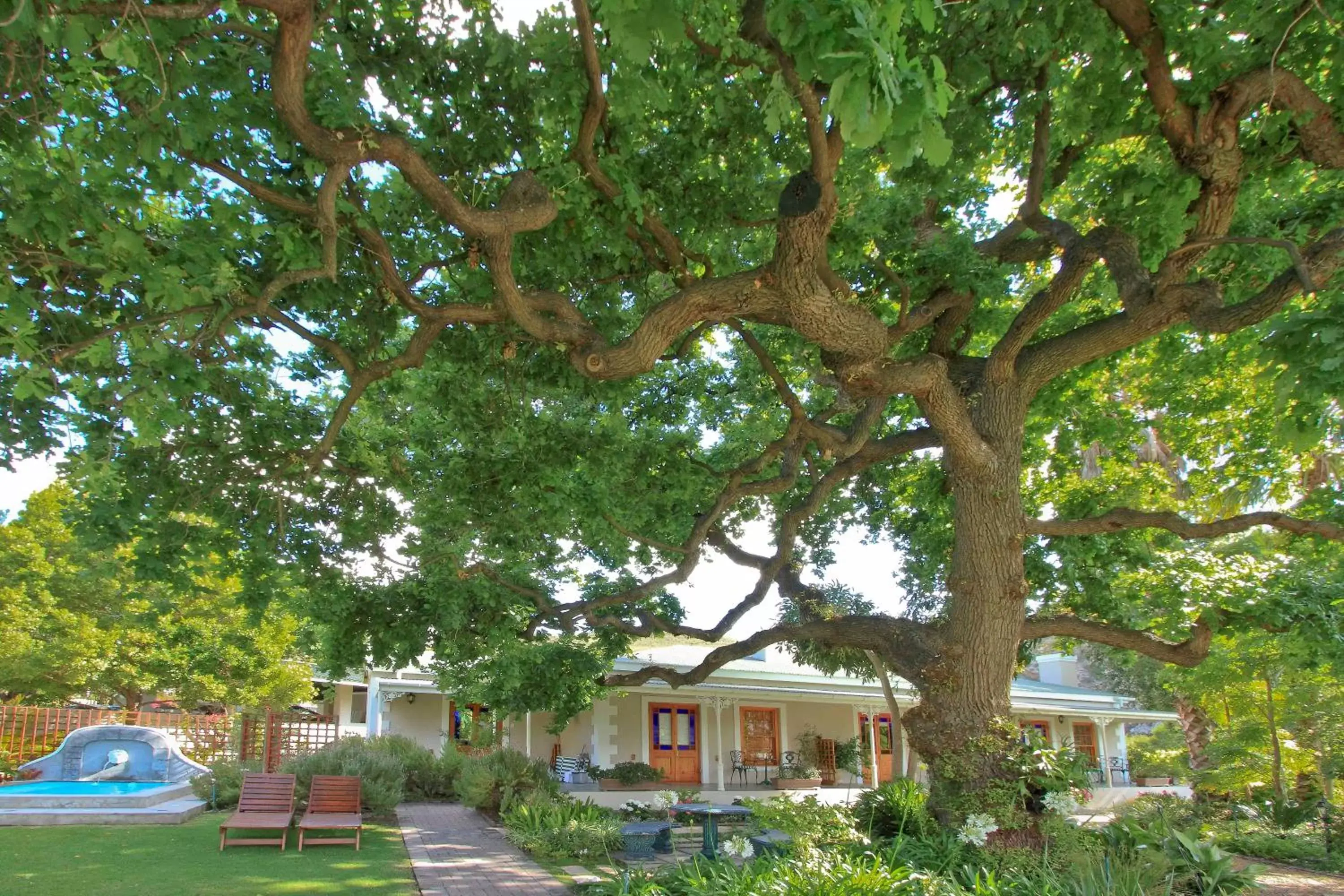 Property building in Montagu Vines Guesthouse Property building in Montagu Vines Guesthouse