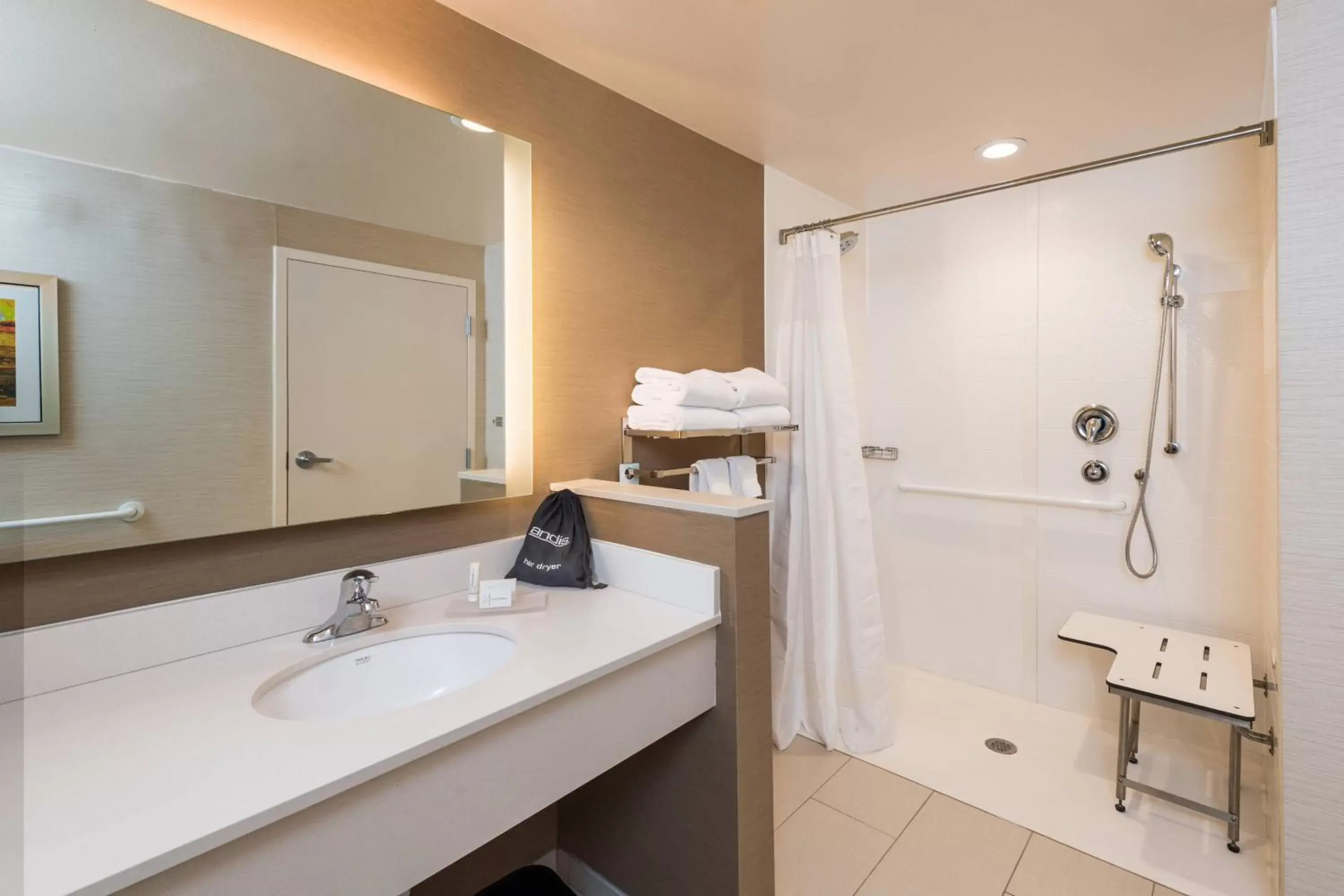 Photo of the whole room, Bathroom in Fairfield Inn & Suites by Marriott Corpus Christi Aransas Pass
