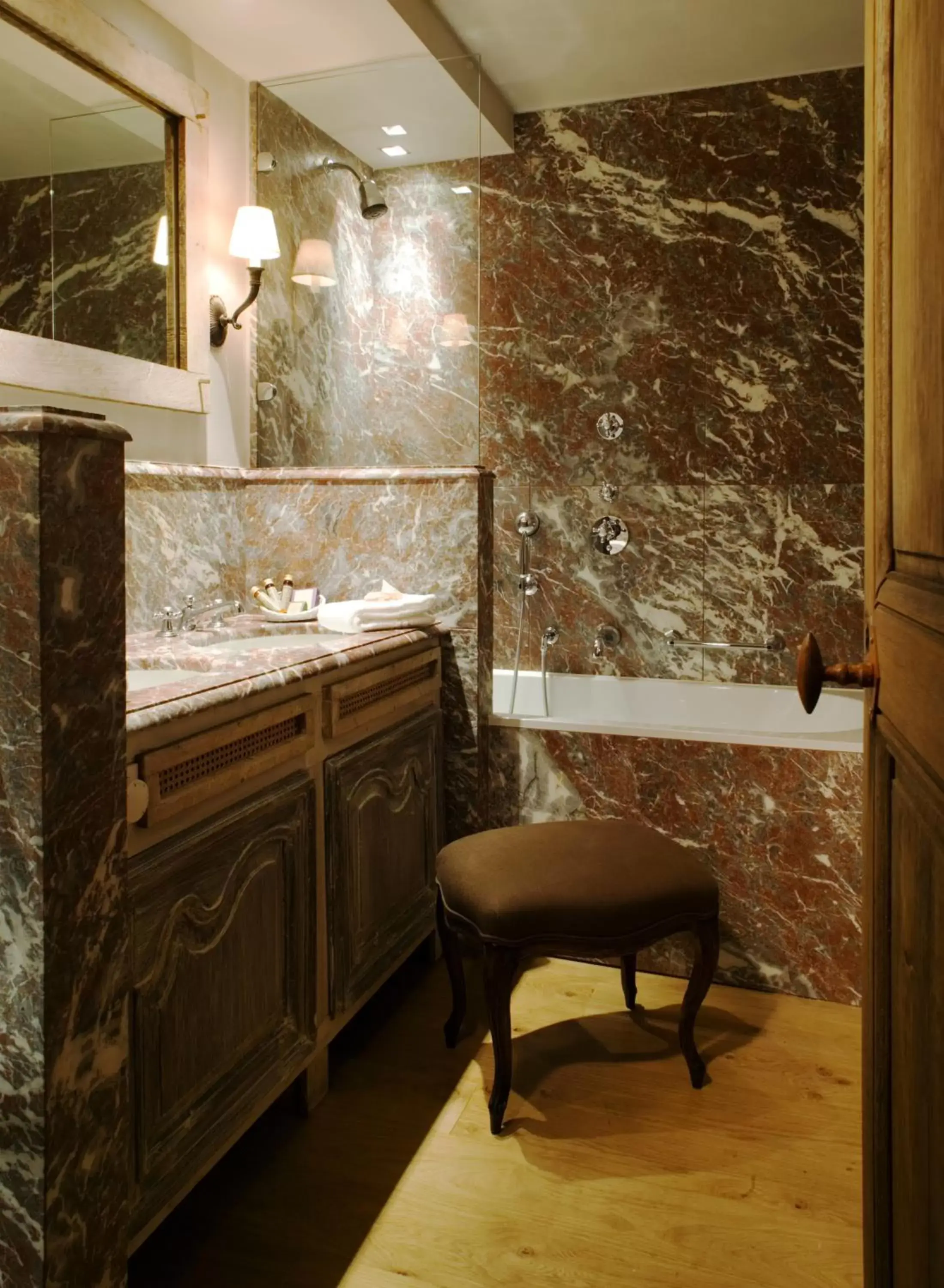 Bathroom in Relais Bourgondisch Cruyce, A Luxe Worldwide Hotel