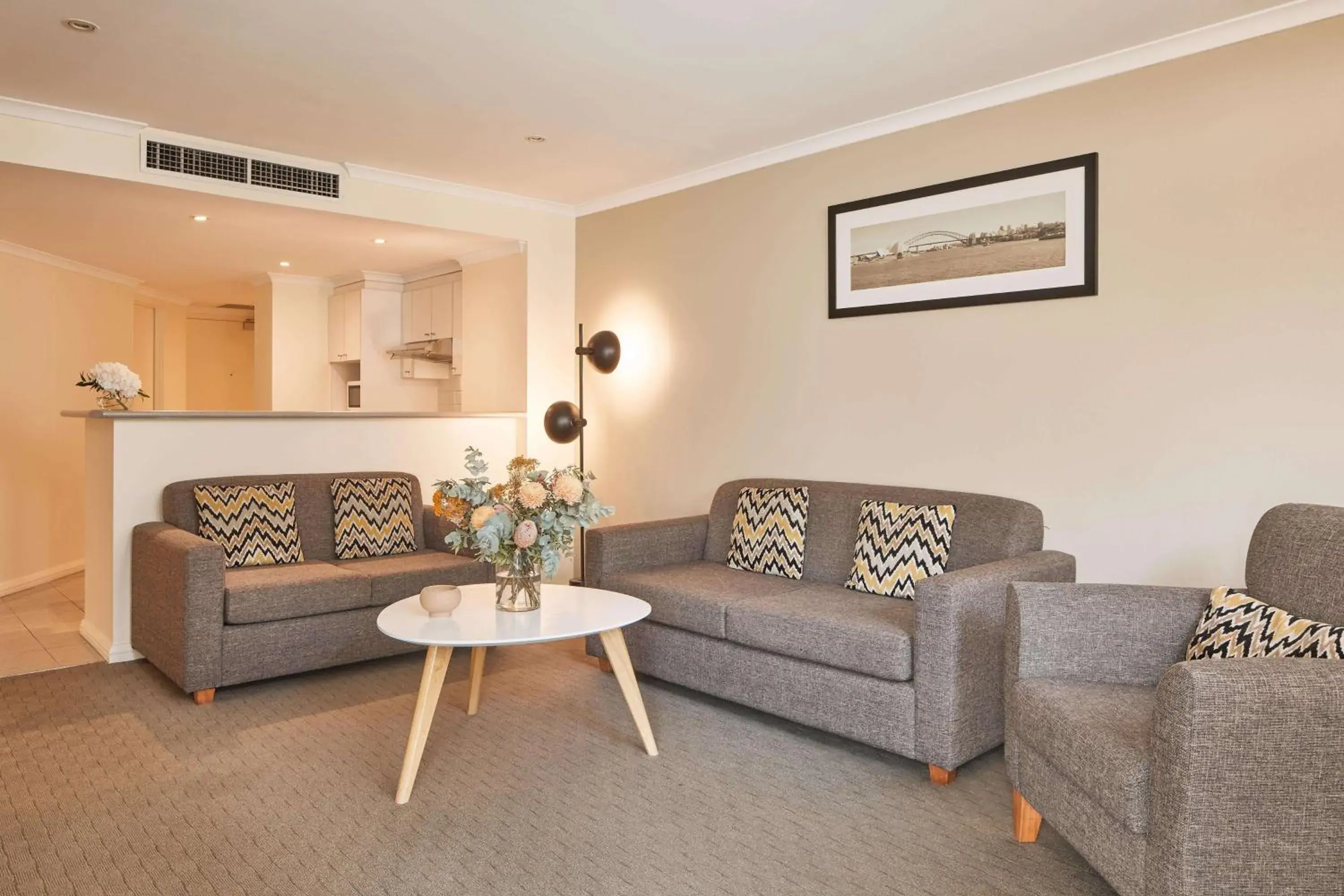 Bedroom, Seating Area in Rydges Darling Square Apartment Hotel