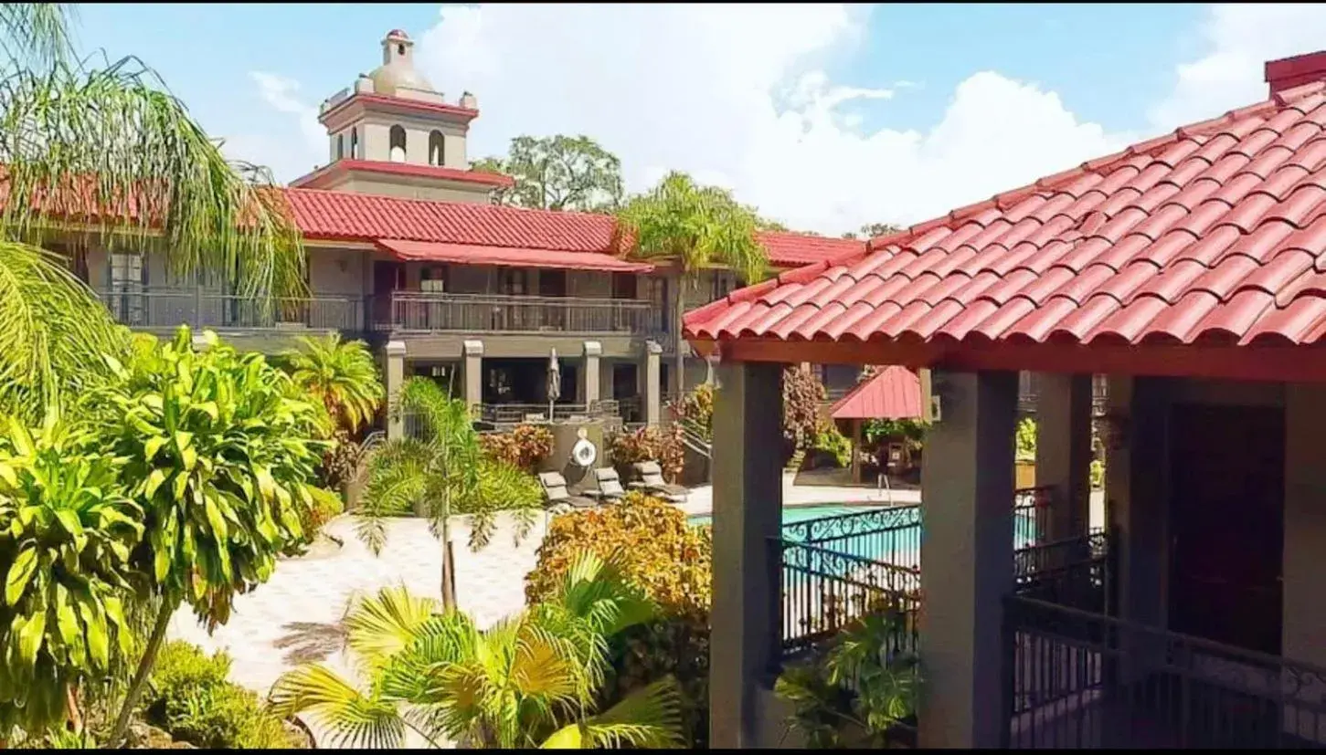 Swimming pool, Pool View in Red Roof Inn PLUS & Suites Tampa