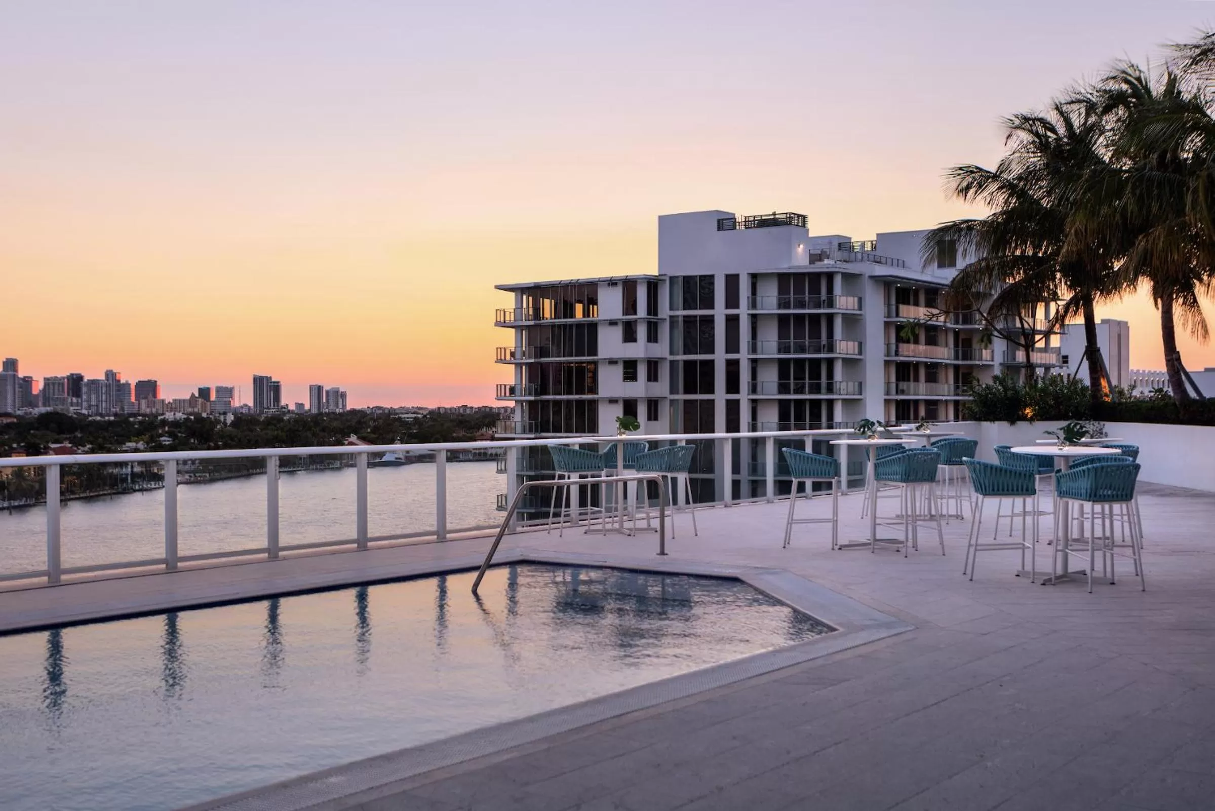 Pool view in The Kimpton Shorebreak Fort Lauderdale Beach Resort