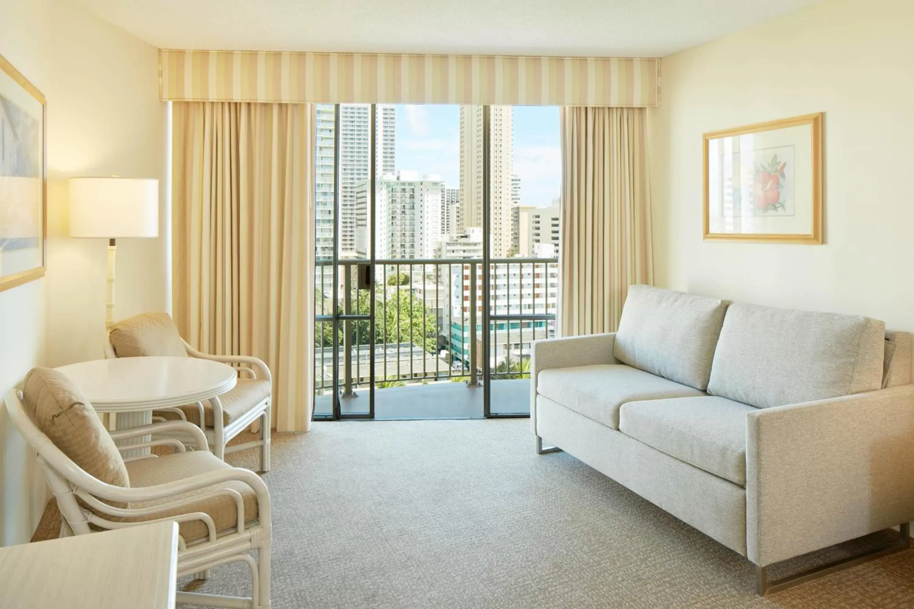 City view, Seating Area in OHANA Waikiki East by OUTRIGGER