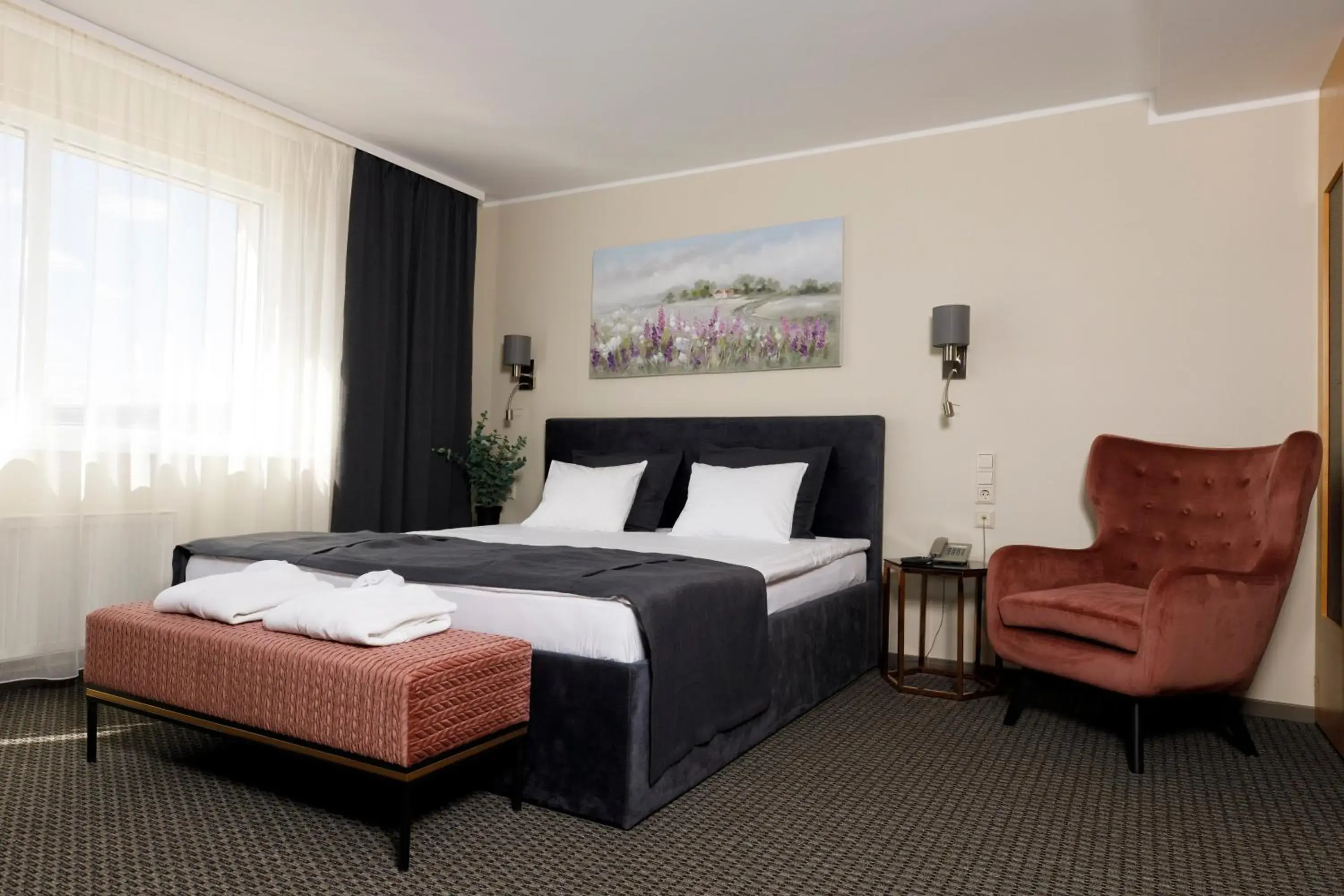 Bedroom, Bed in Spa Hotel Ezeri