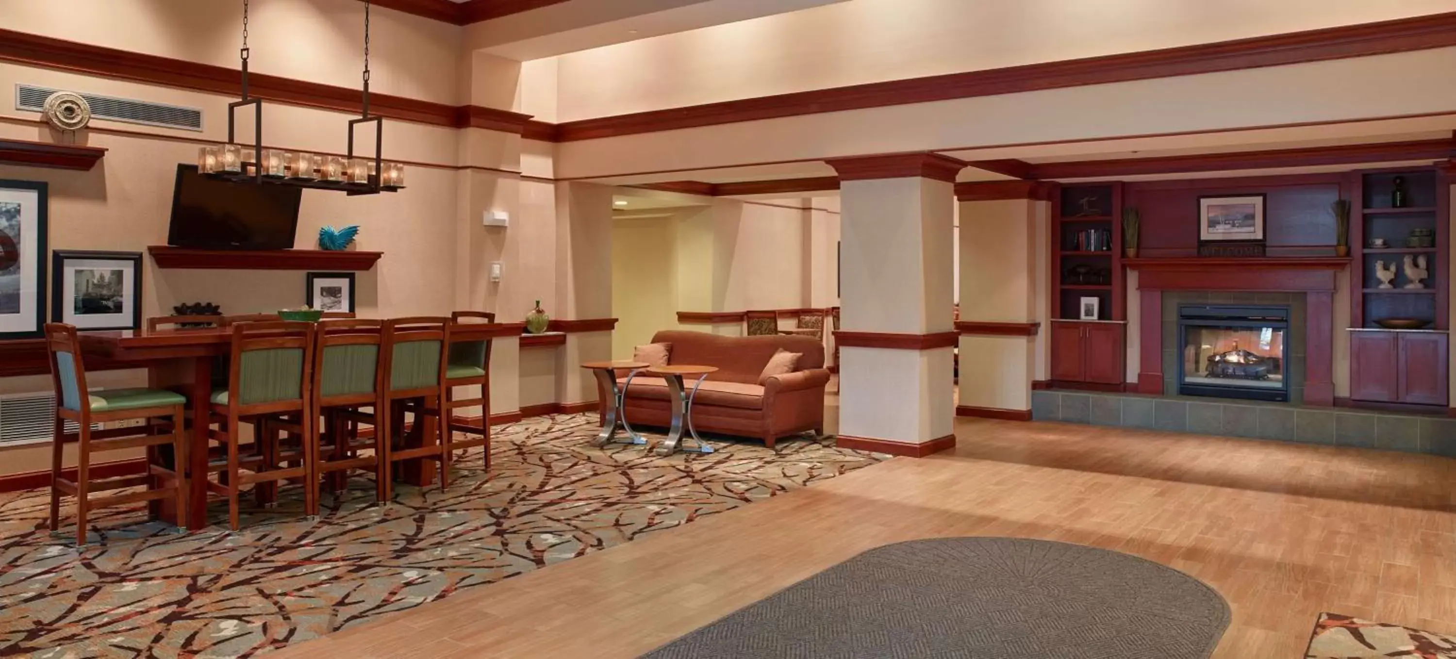 Lobby or reception in Hampton Inn & Suites North Conway