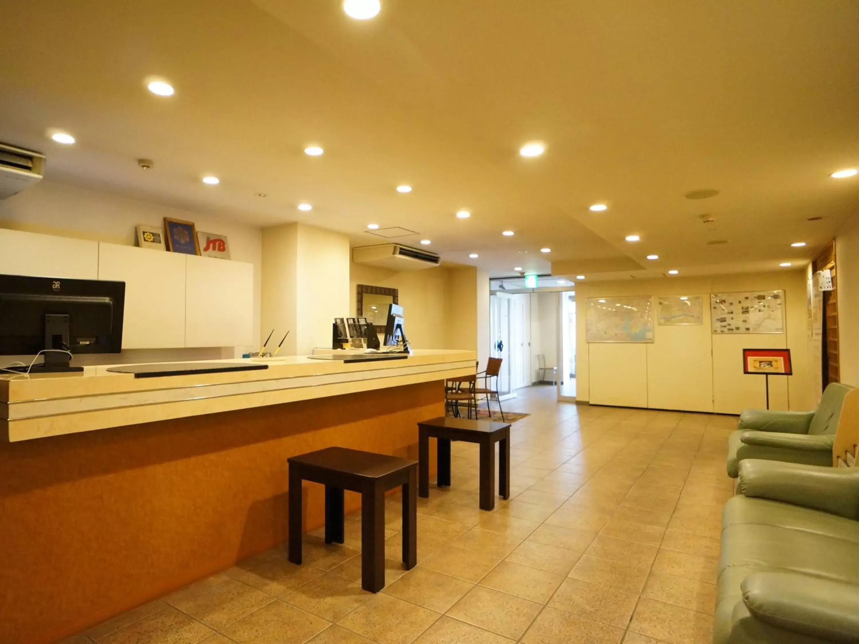 Lobby or reception, Lobby/Reception in Kochi Green Hotel Harimayabashi