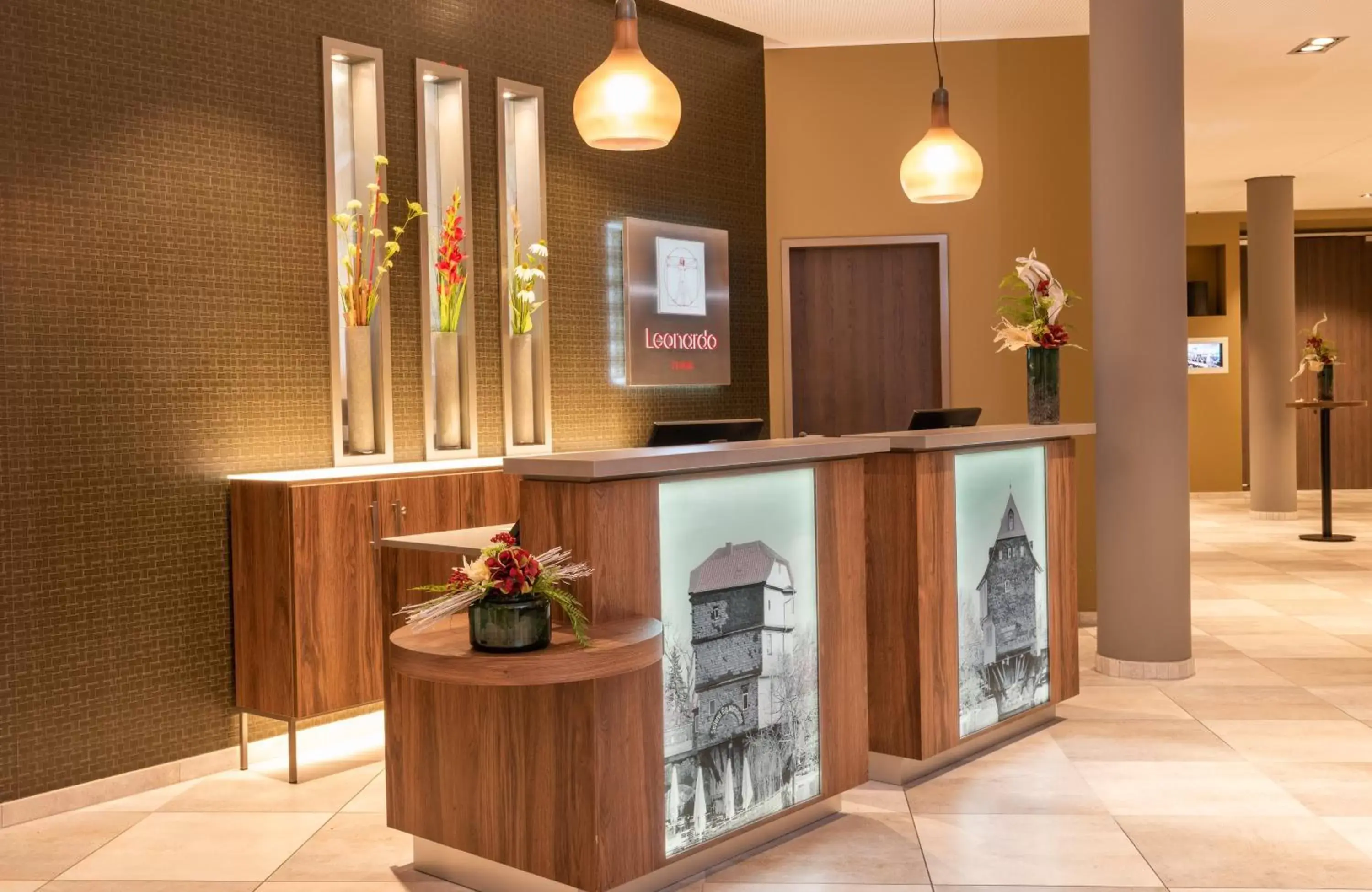 Lobby or reception, Lobby/Reception in Leonardo Hotel Bad Kreuznach