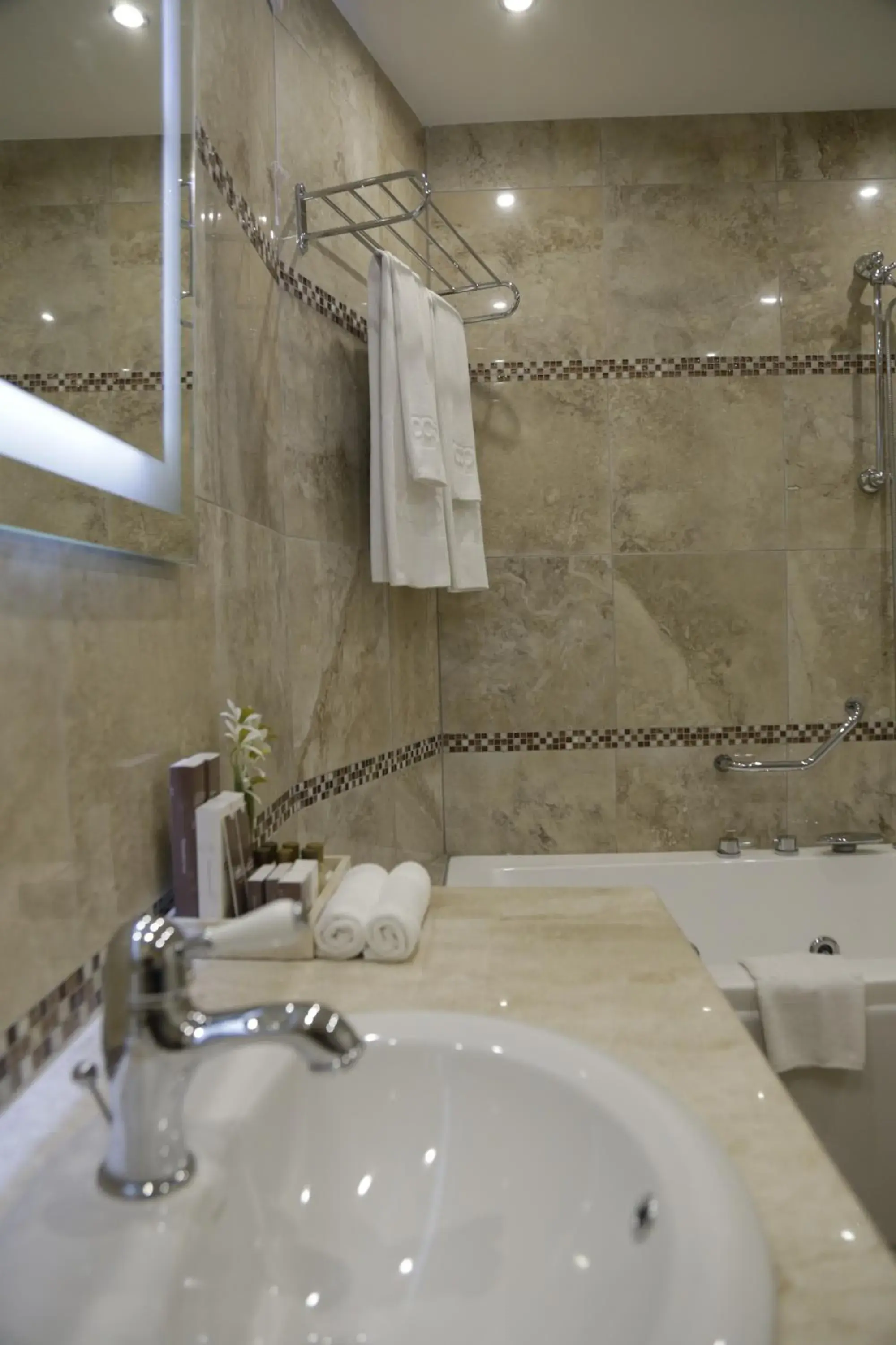 Bathroom in Hotel COOP, Sofia Bathroom in Hotel COOP, Sofia