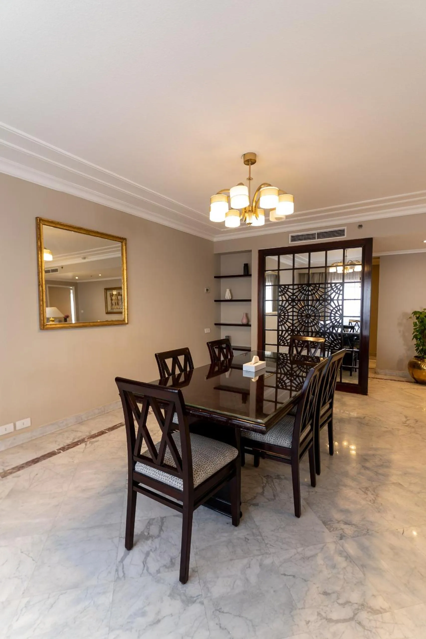 Dining area in Cairo World Trade Center Hotel & Residences