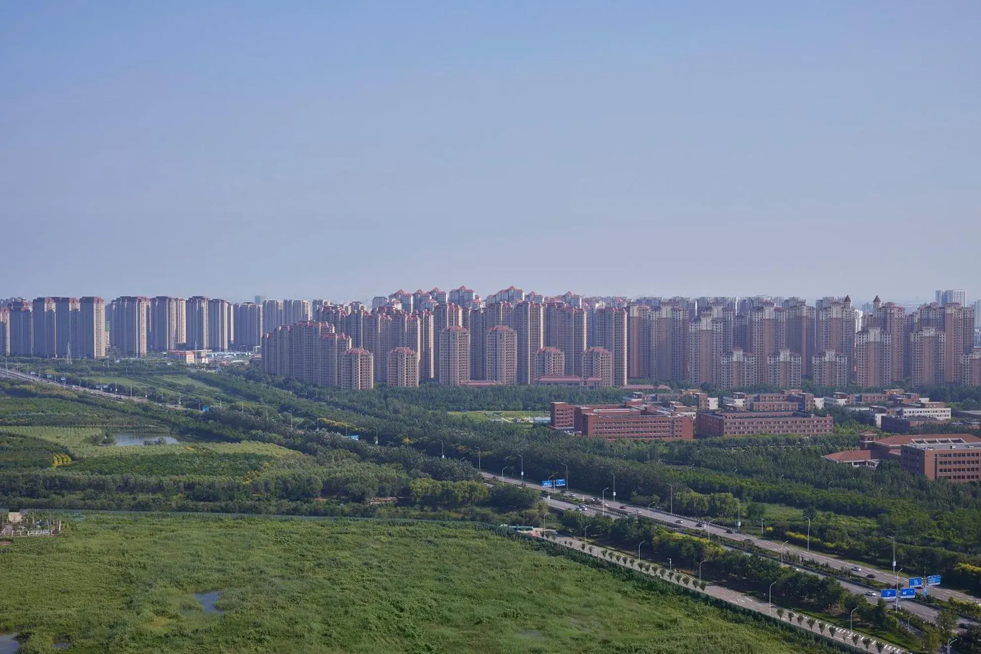View (from property/room) in Four Points by Sheraton Tianjin National Convention and Exhibition Center