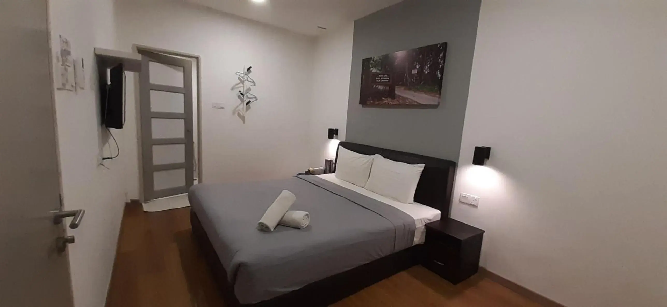 Bed in Carlton Inn Bukit Ubi