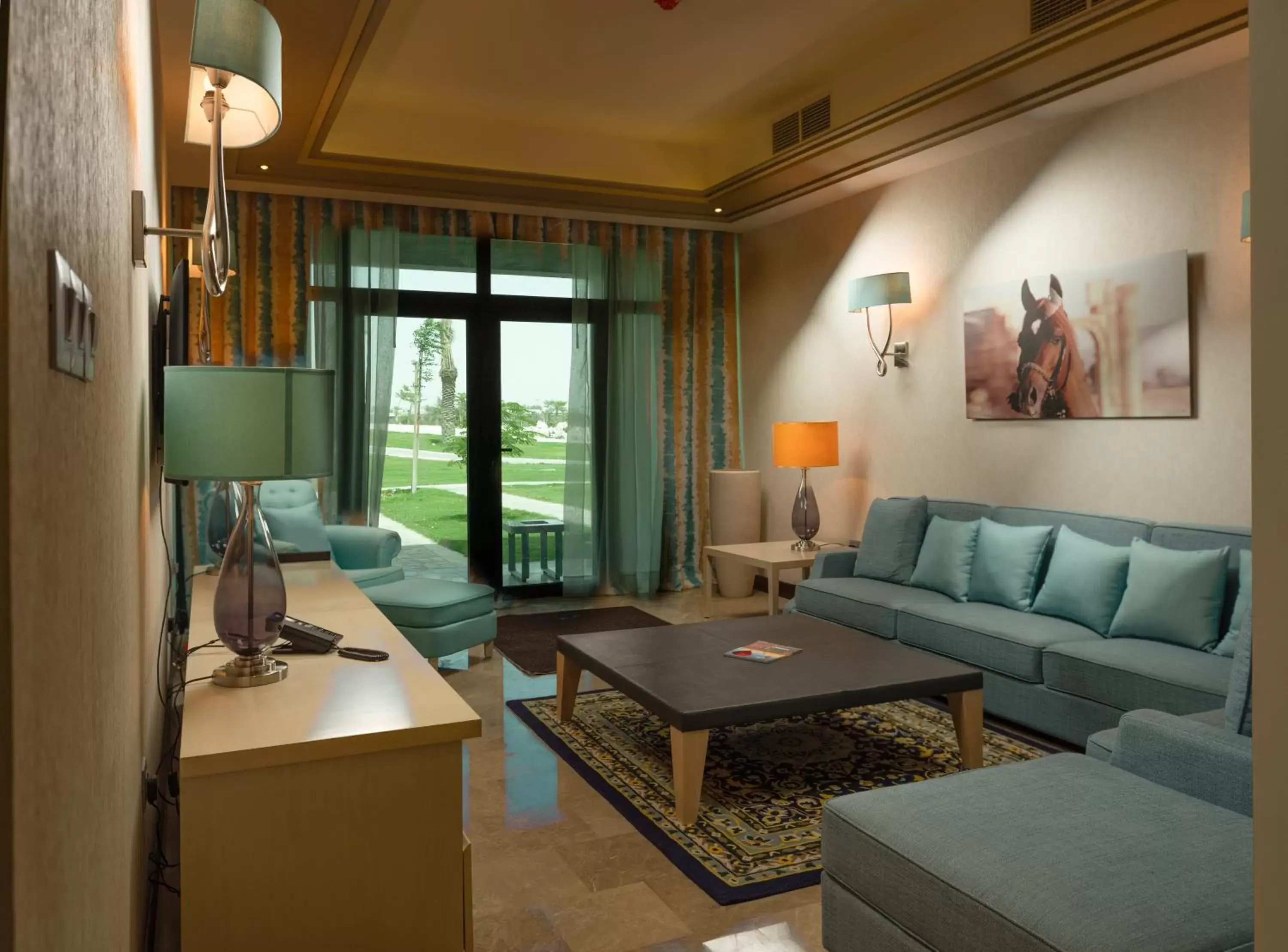 Living room, Seating Area in Retaj Salwa Resort & Spa