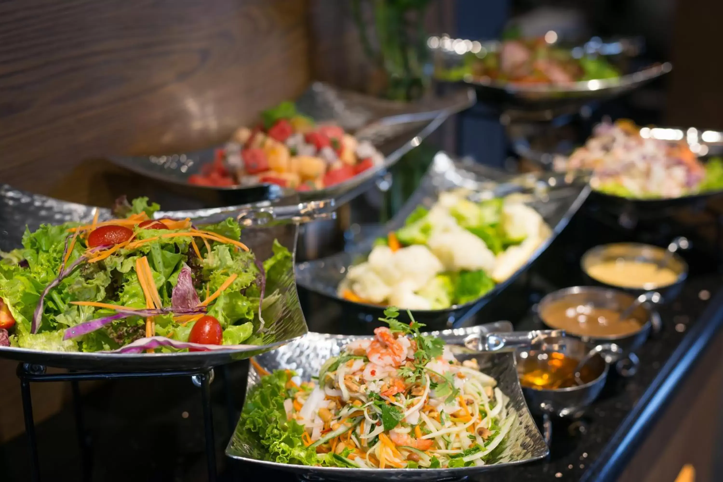 Buffet breakfast, Food in Bespoke Trendy Hotel Hanoi - Formerly Hanoi La Siesta Trendy