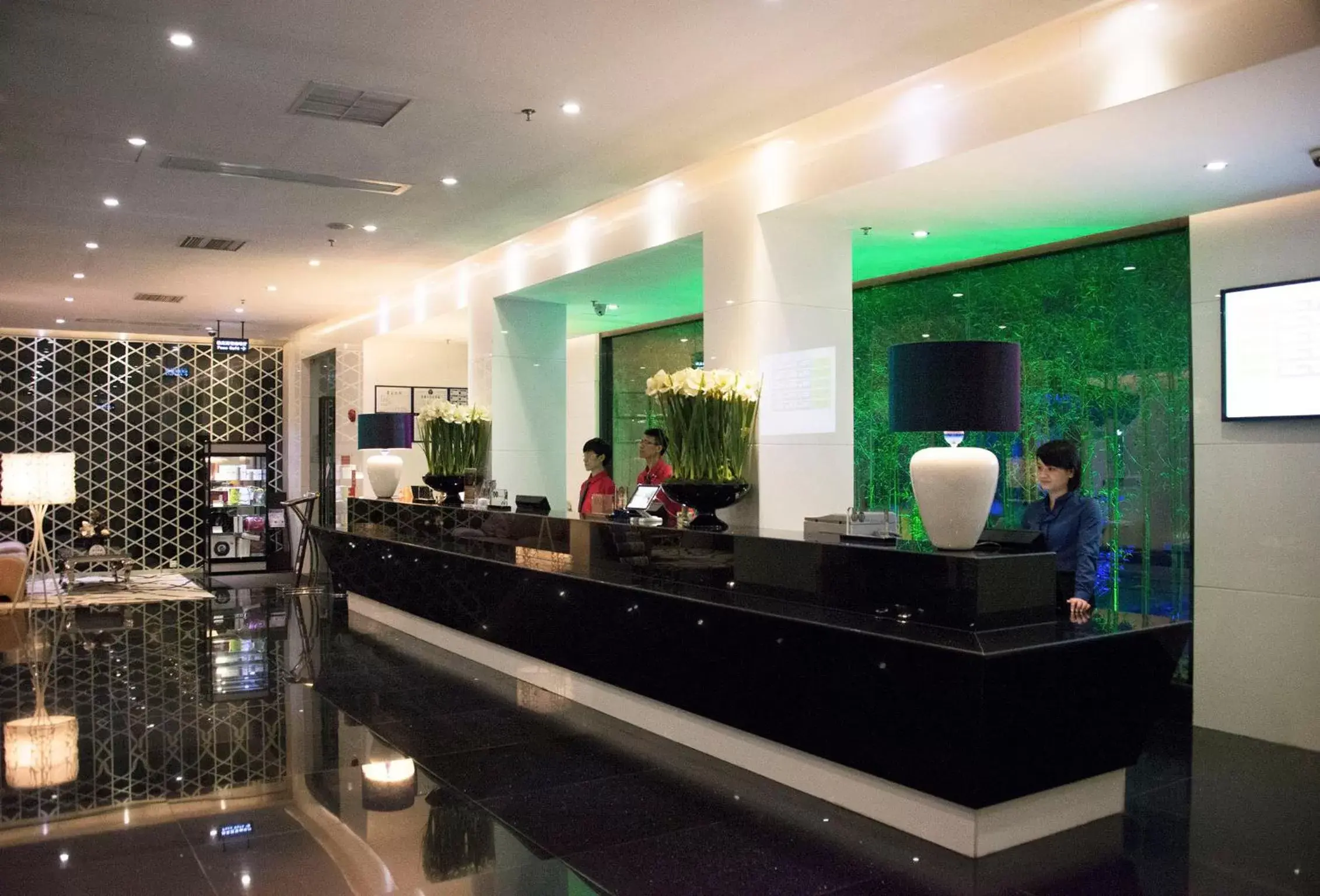 Lobby or reception, Lobby/Reception in Paco Hotel Ouzhuang Metro Guangzhou-Free shuttle to Canton fair