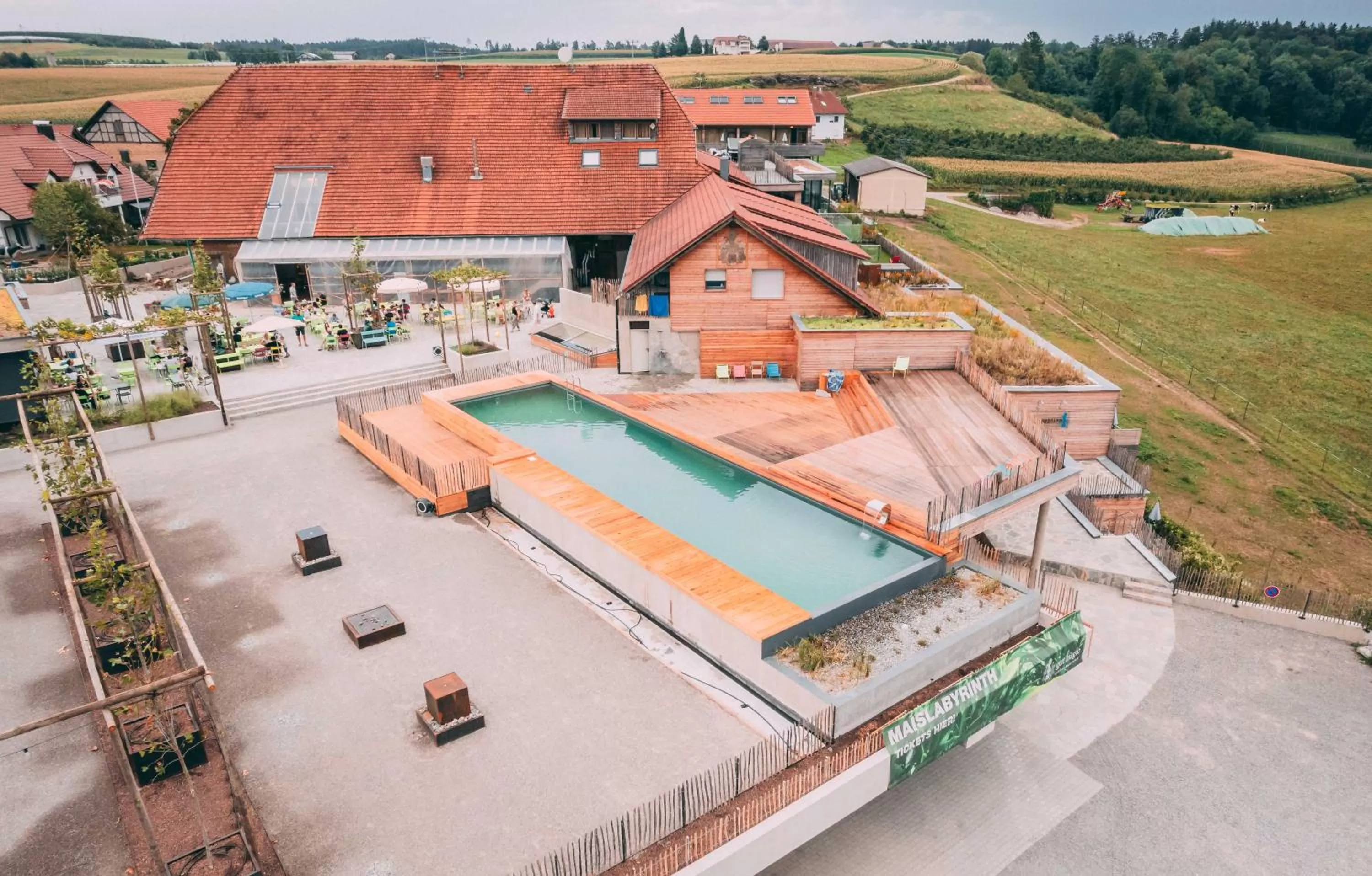 Property building in Gut Hügle Erlebnishof & Spa