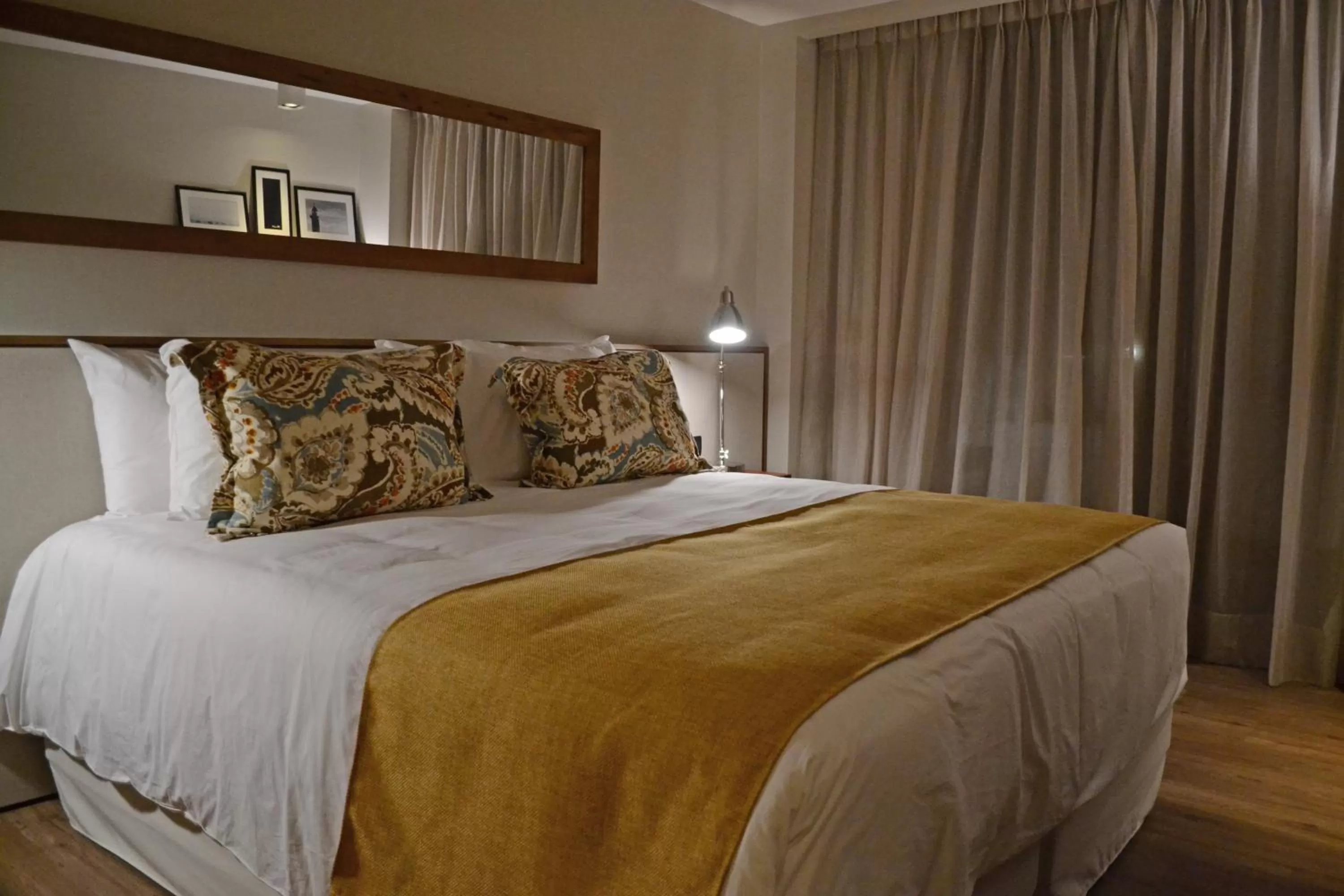 Bedroom, Bed in Cottage Puerto Buceo