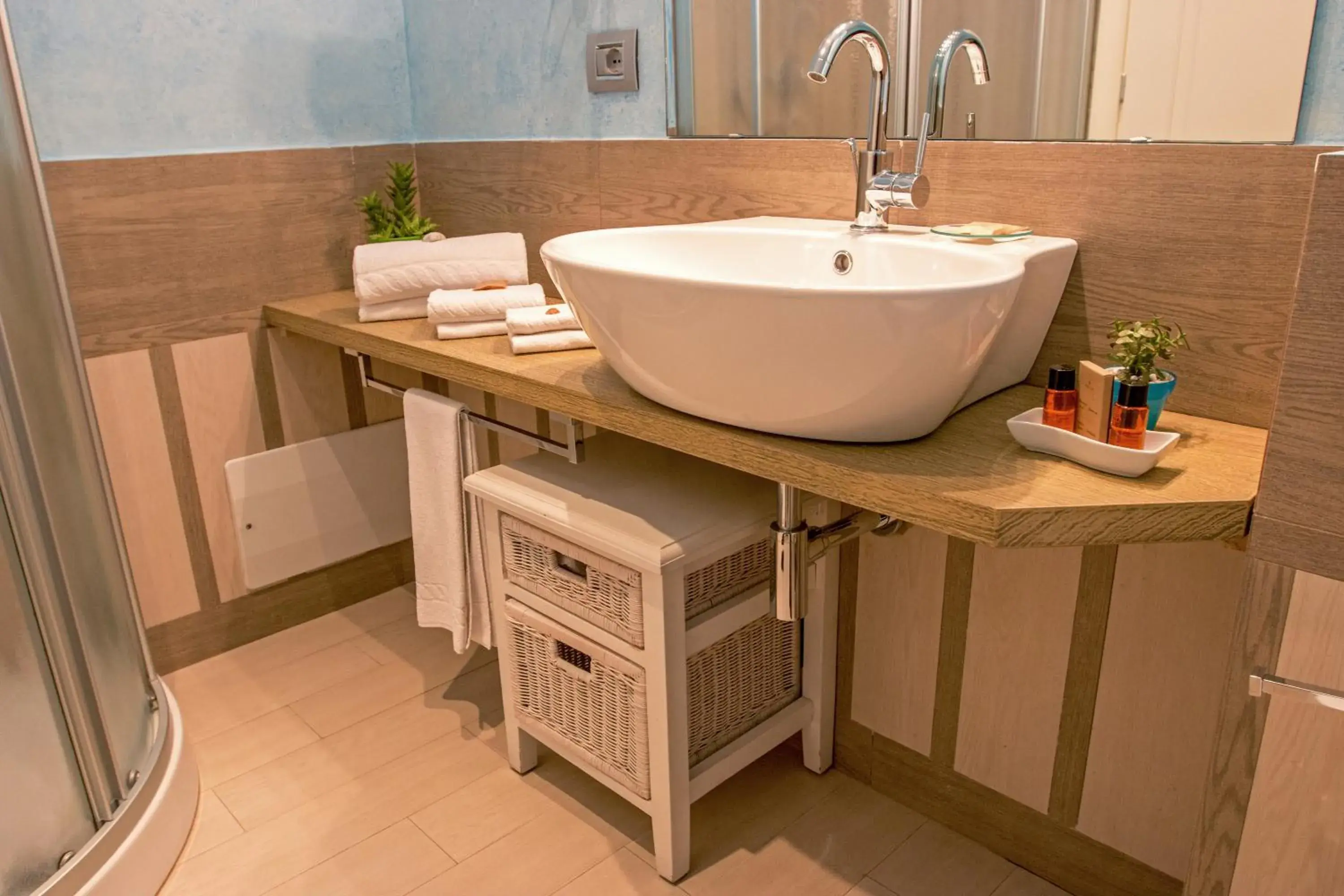 Bathroom in Hotel La Villa Del Mare