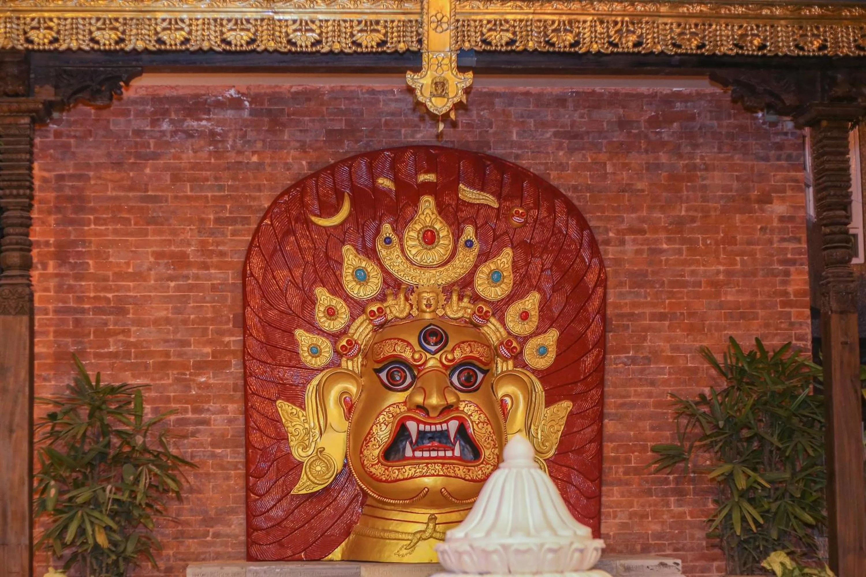 Property logo or sign in Hotel Manaslu