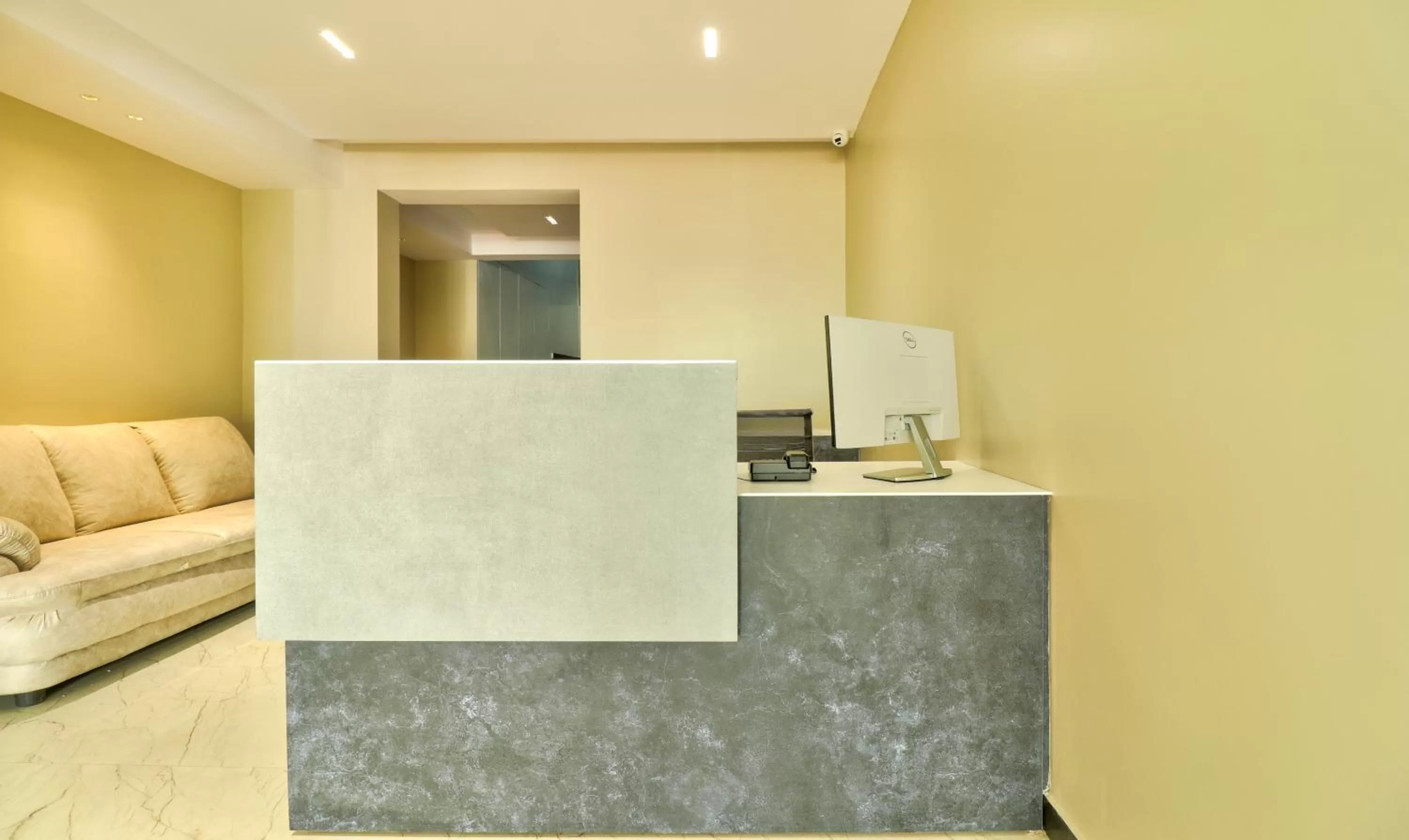 Lobby or reception in Treebo Sriz Cozy Seethamadhara