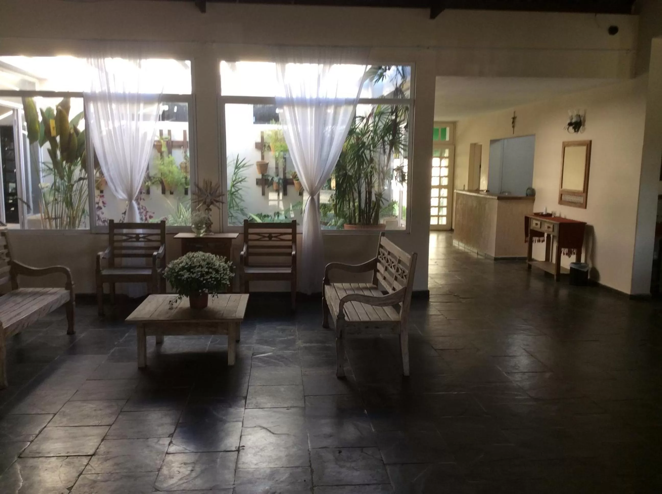 Lobby or reception, Lounge/Bar in Pousada Flor da Serra