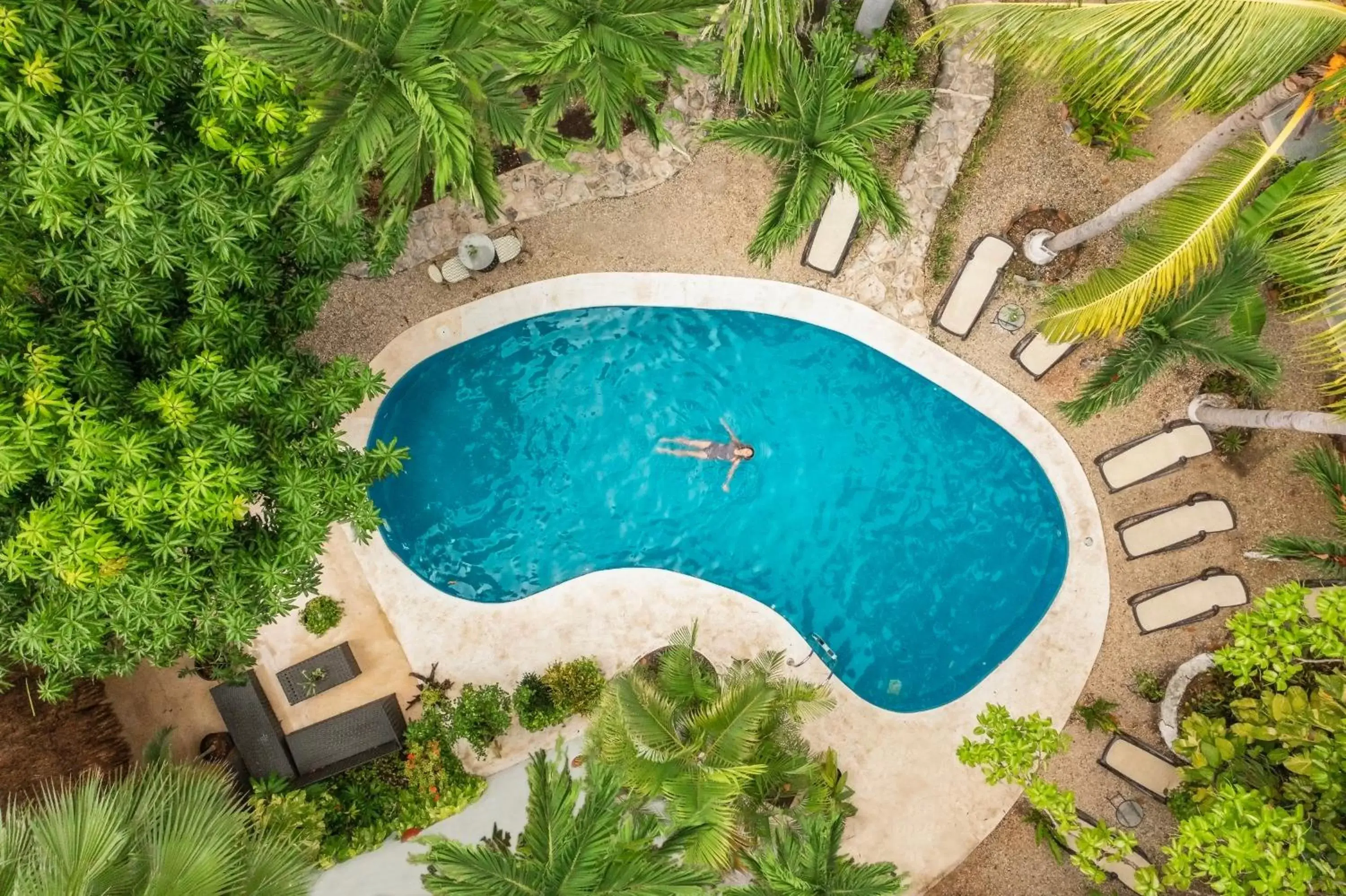 Balcony/Terrace, Pool View in Hacienda Paradise Hotel by BFH