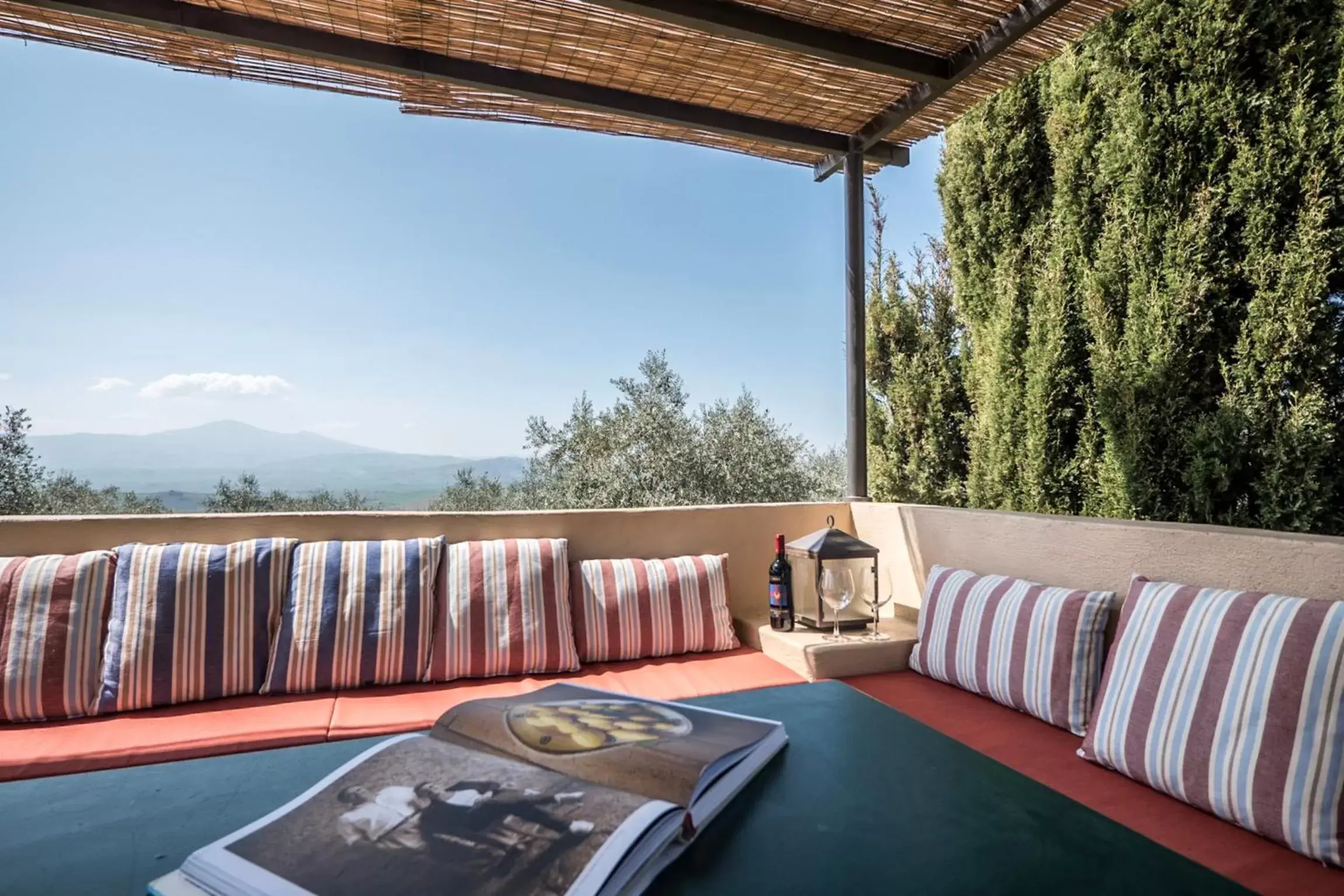 Patio in A440 in Tuscany