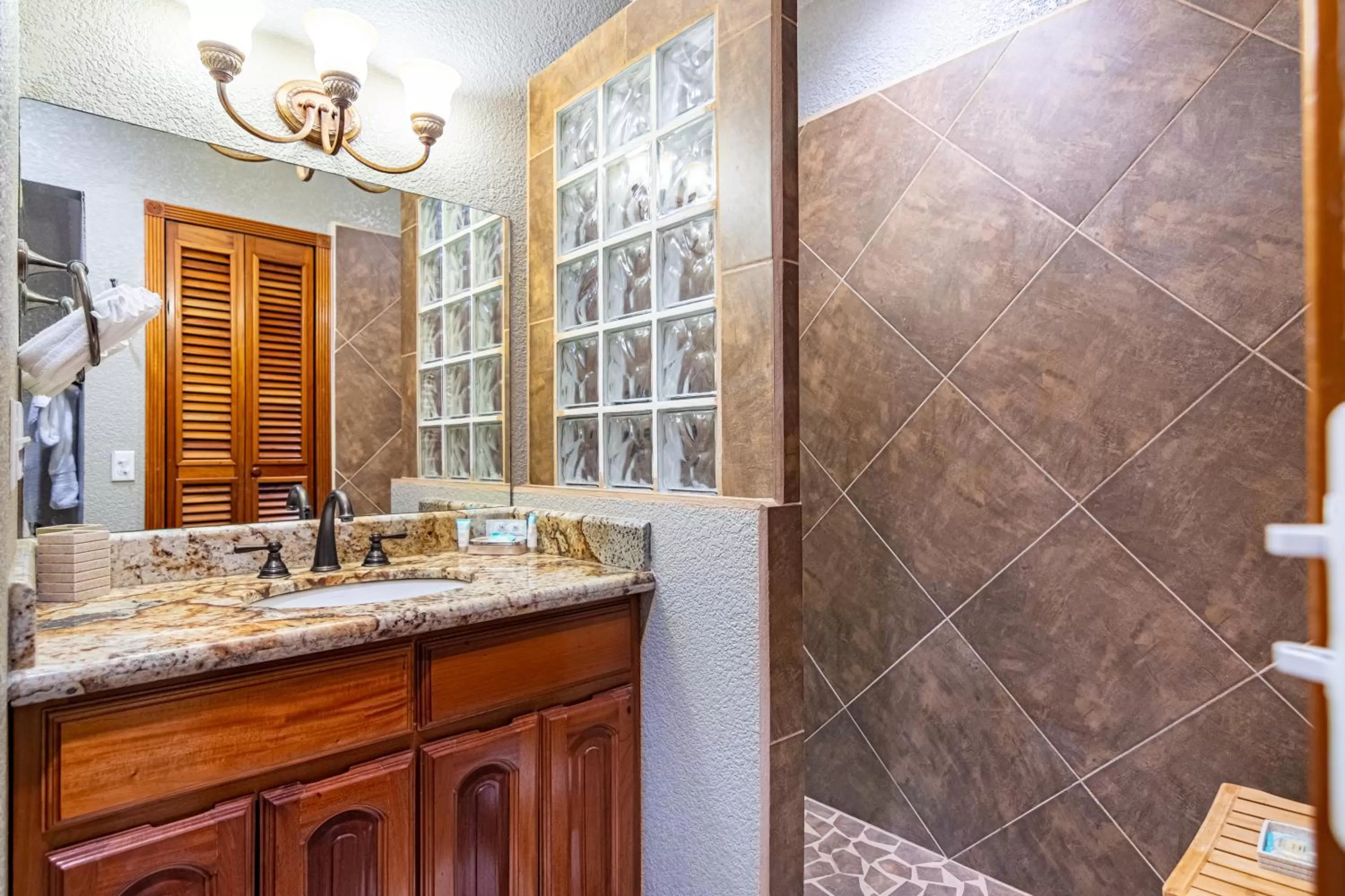 Bathroom in Lighthouse Beach Villas