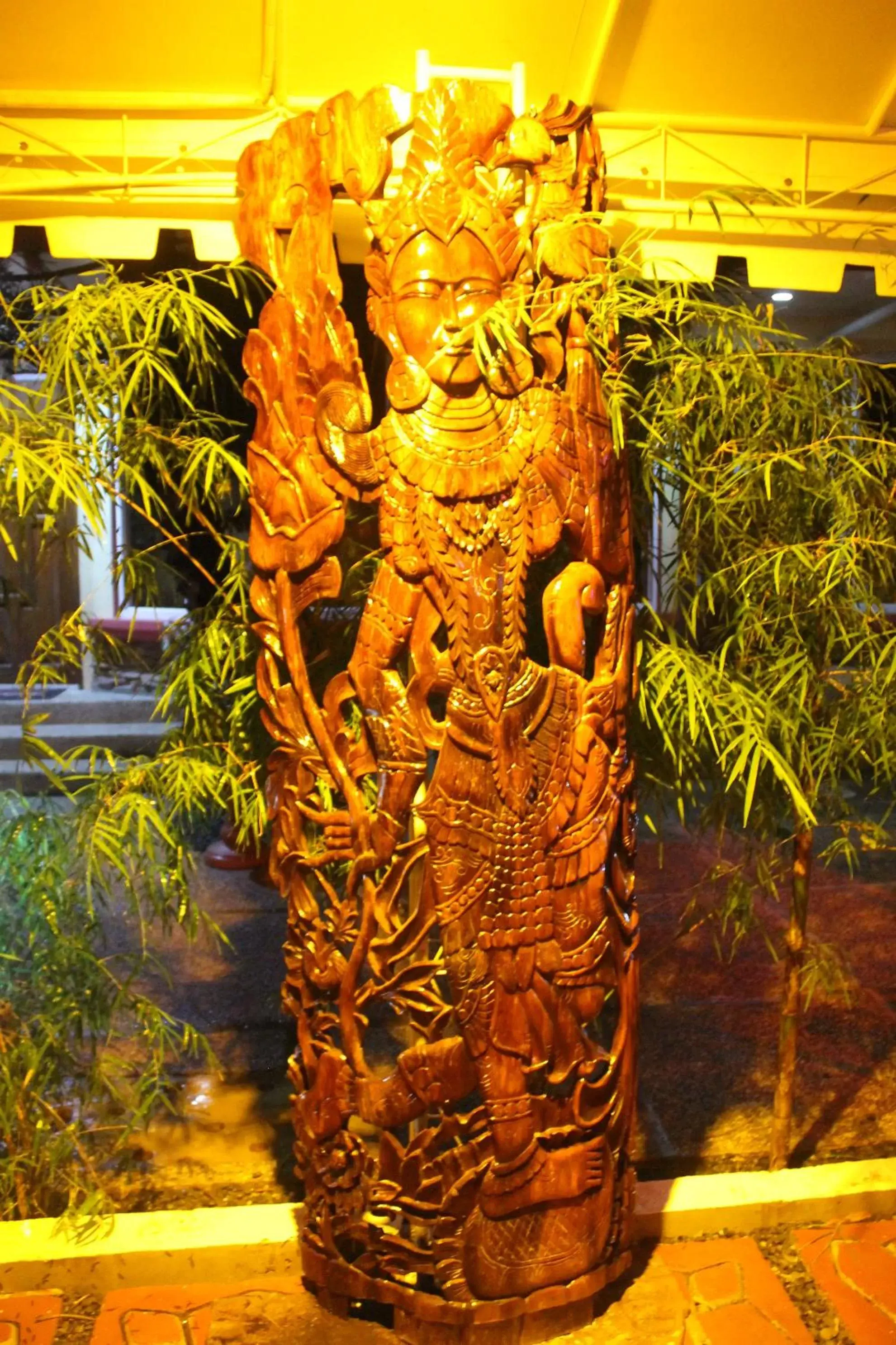 Decorative detail in Deep Forest Garden Hotel