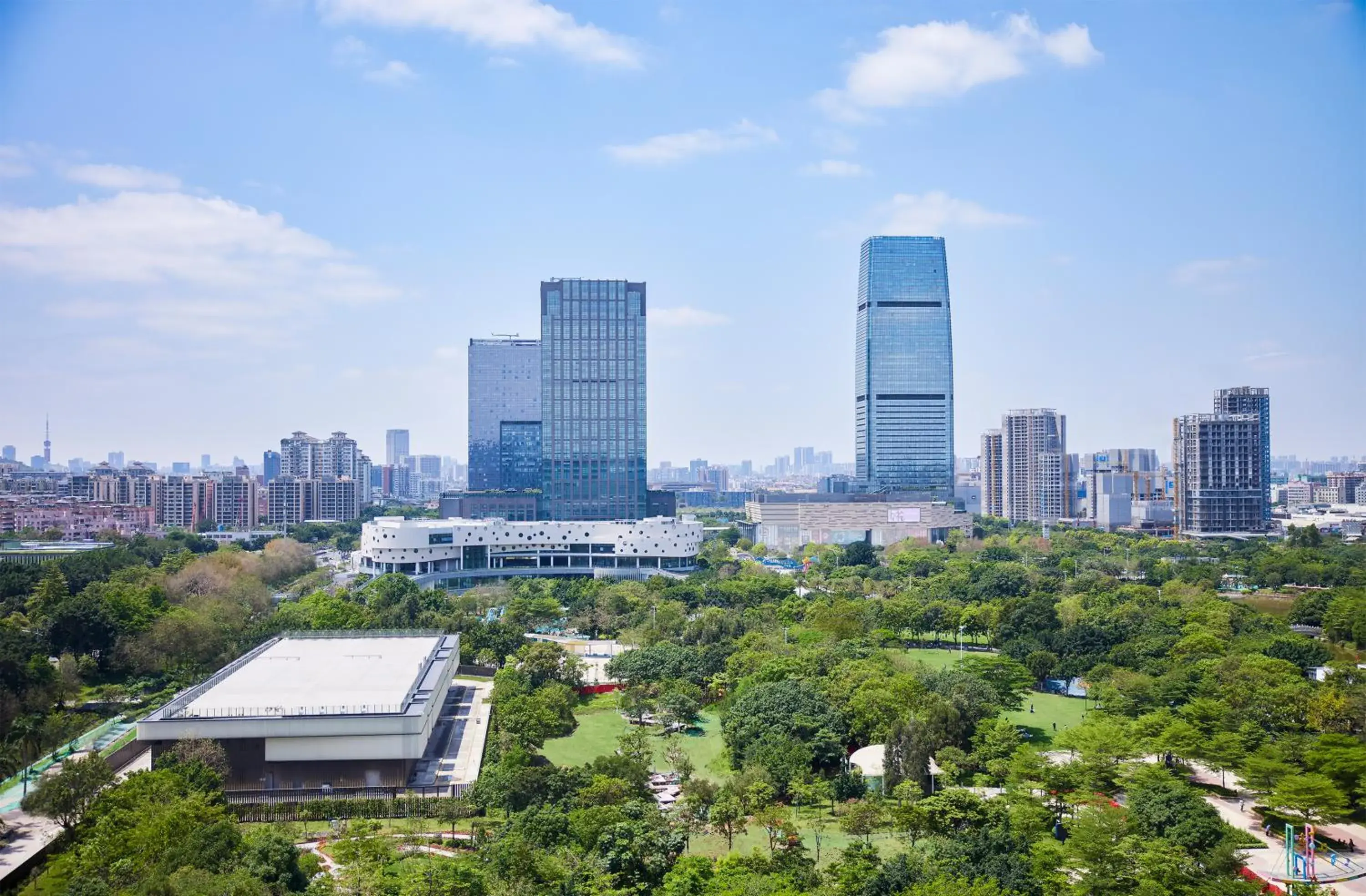 City view in Guangzhou Marriott Hotel Baiyun