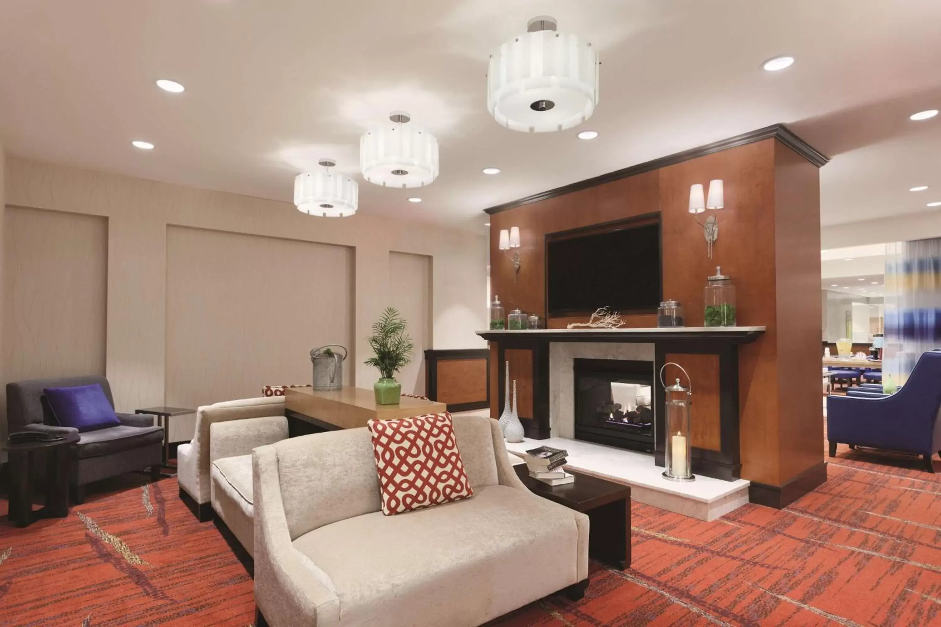 Lobby or reception, Seating Area in Hilton Garden Inn Falls Church