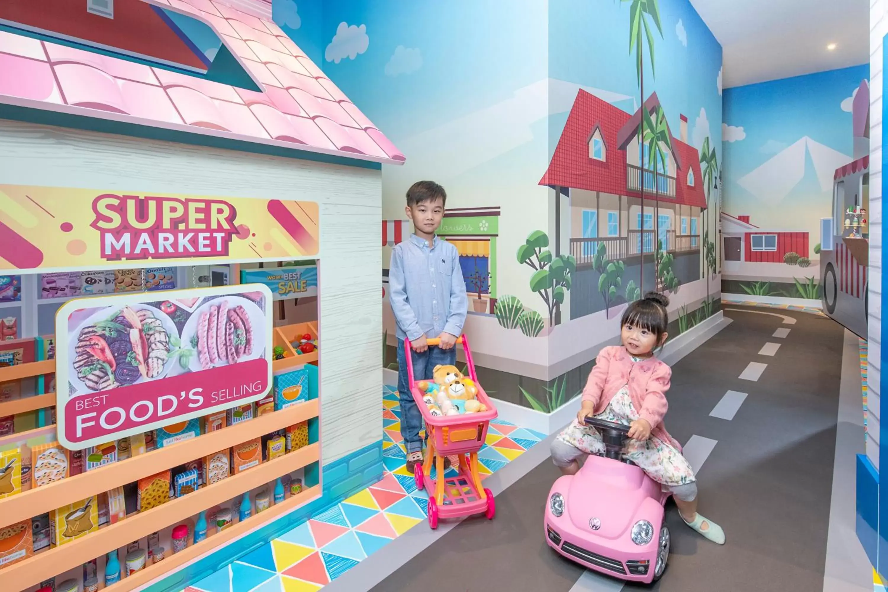 Kids's club, Children in Dorsett Tsuen Wan, Hong Kong