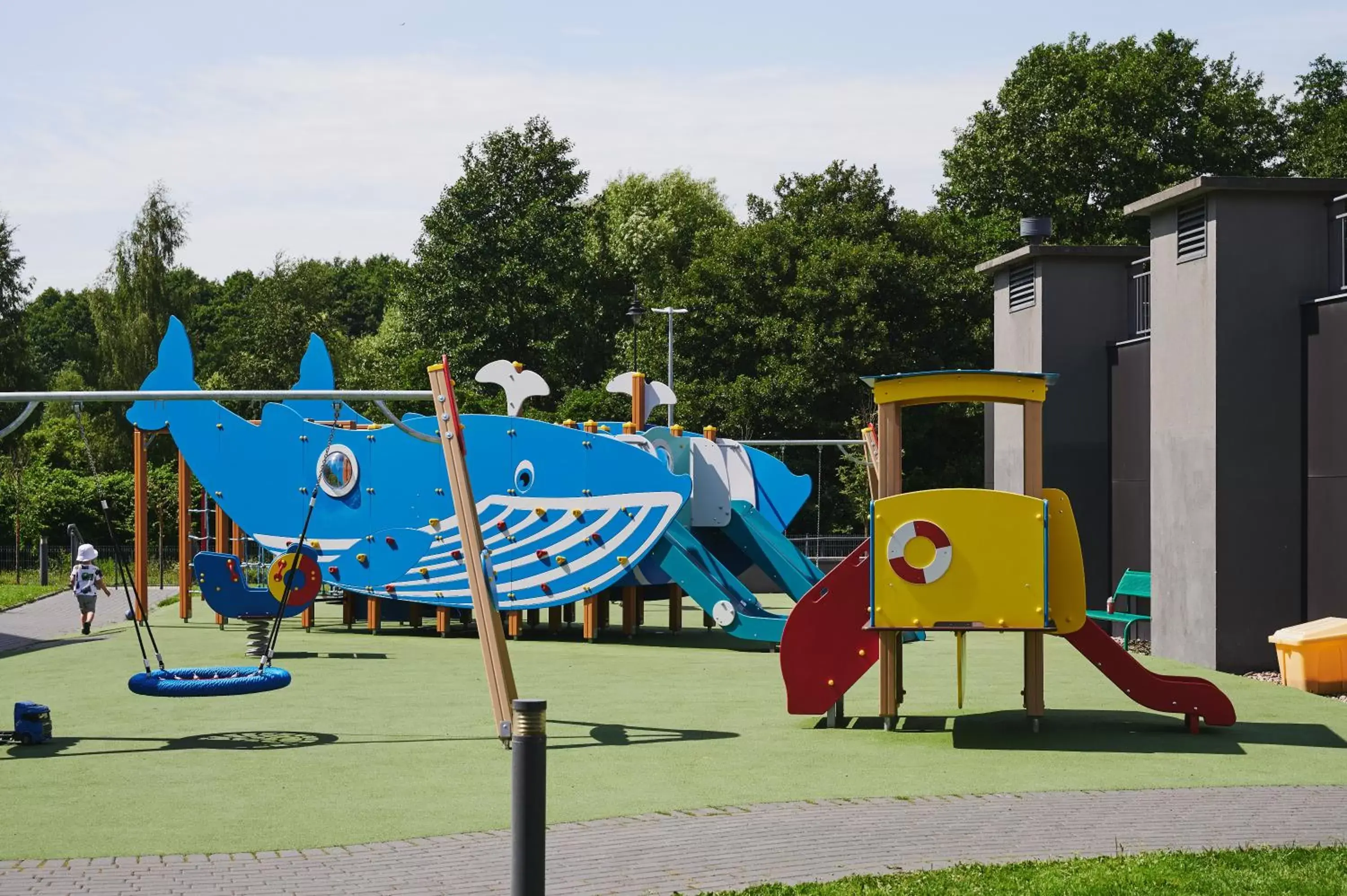 Children play ground, Children's Play Area in Golden Tulip Gdańsk Residence