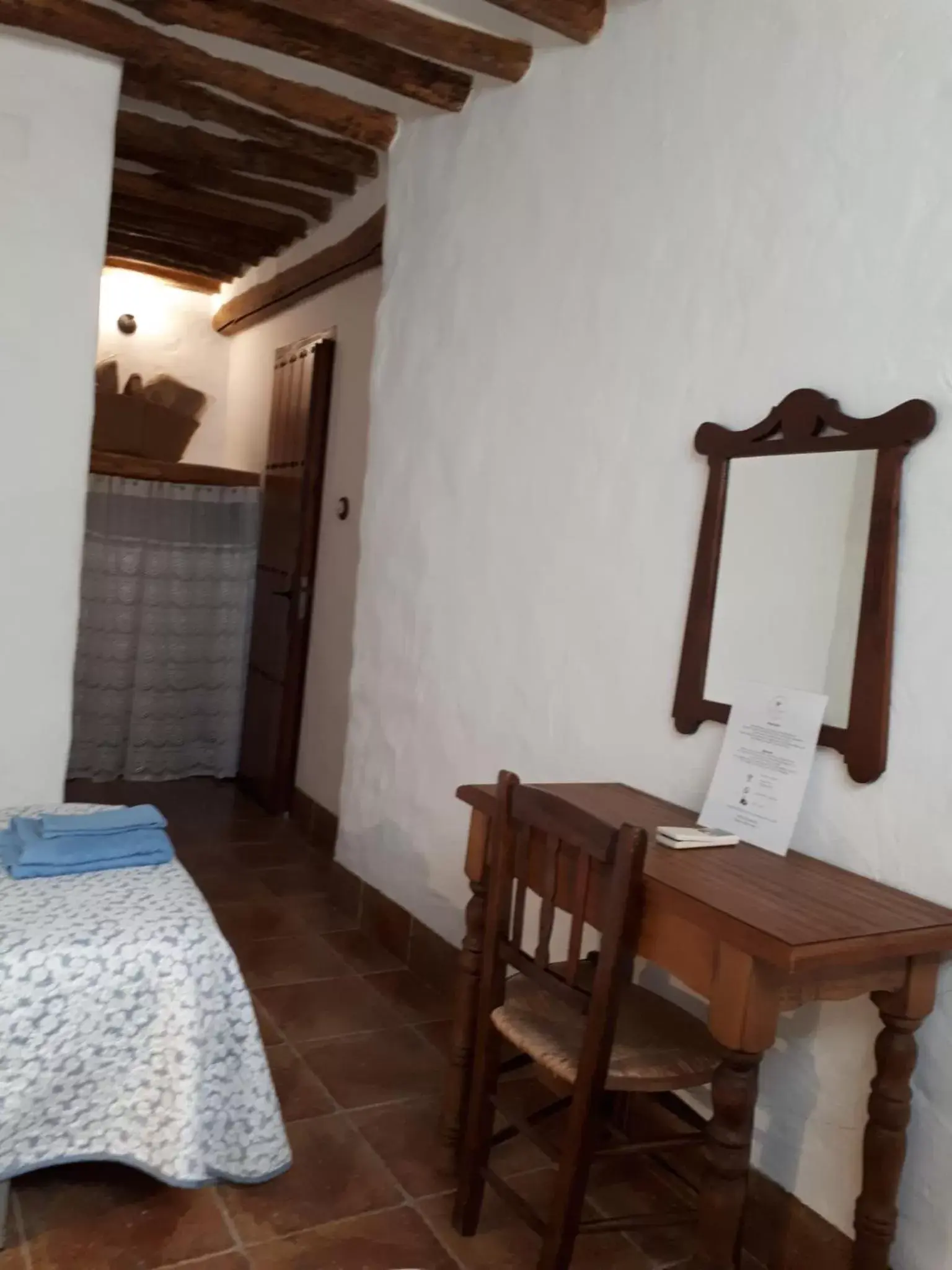 Bedroom, Dining Area in La Posada Amena