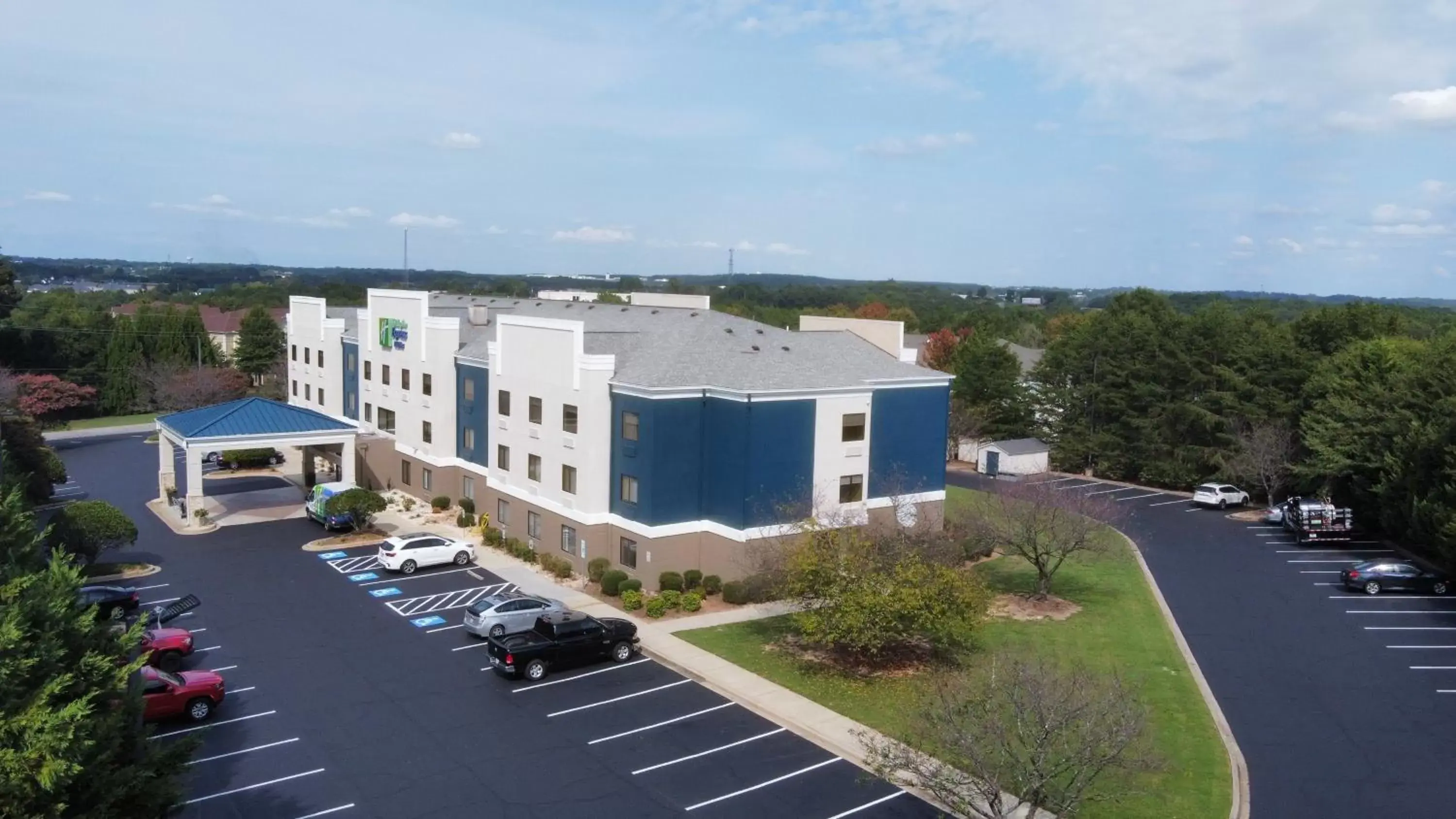 Property building in Holiday Inn Express & Suites Greenville Airport, an IHG Hotel